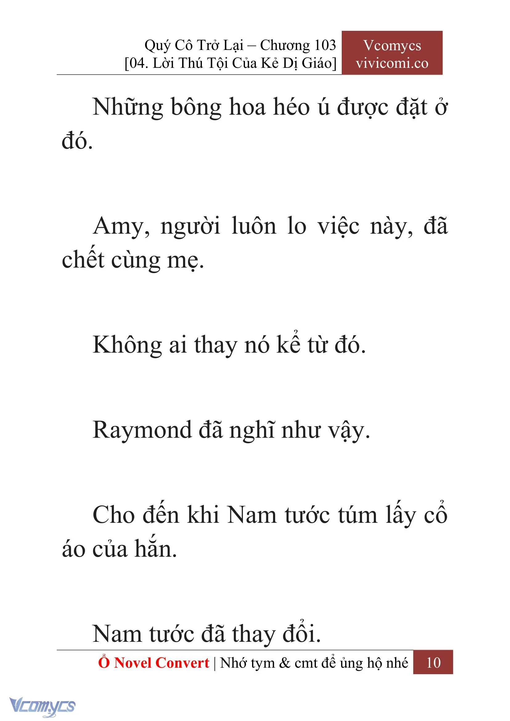 [Novel] Quý Cô Trở Lại Chapter  103 - 12