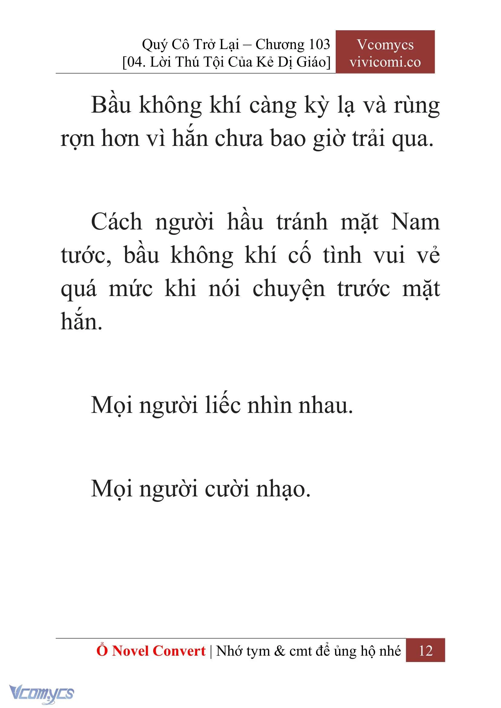 [Novel] Quý Cô Trở Lại Chapter  103 - 14