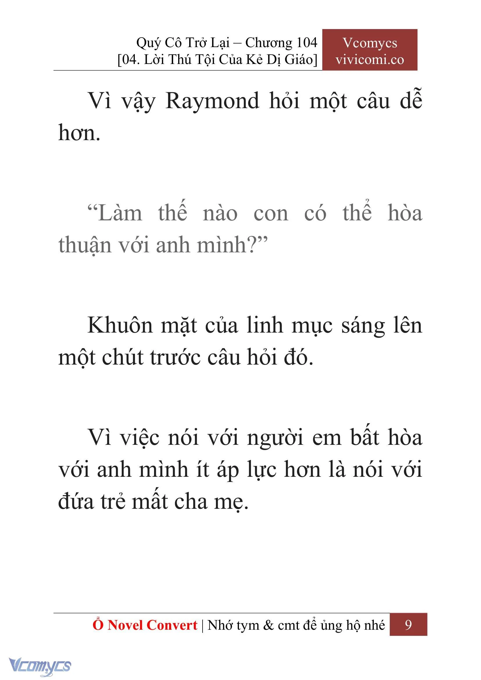 [Novel] Quý Cô Trở Lại Chapter  104 - 11
