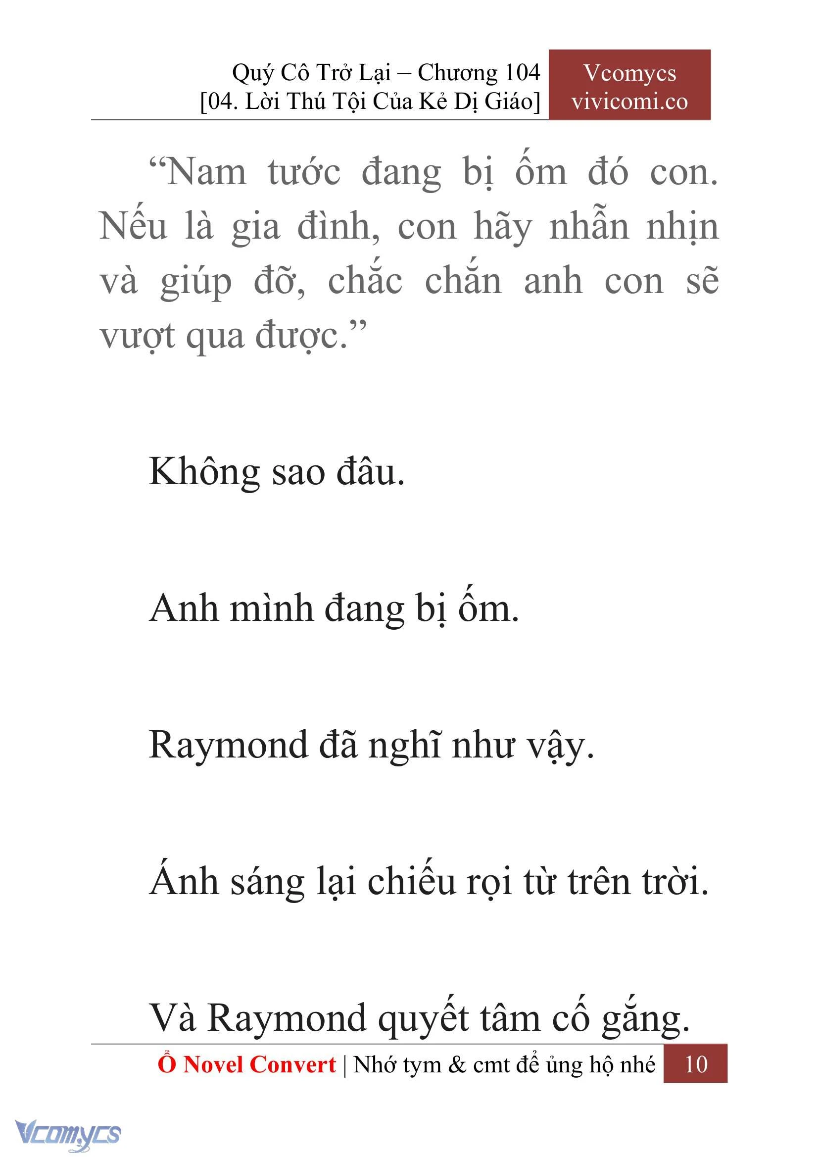 [Novel] Quý Cô Trở Lại Chapter  104 - 12
