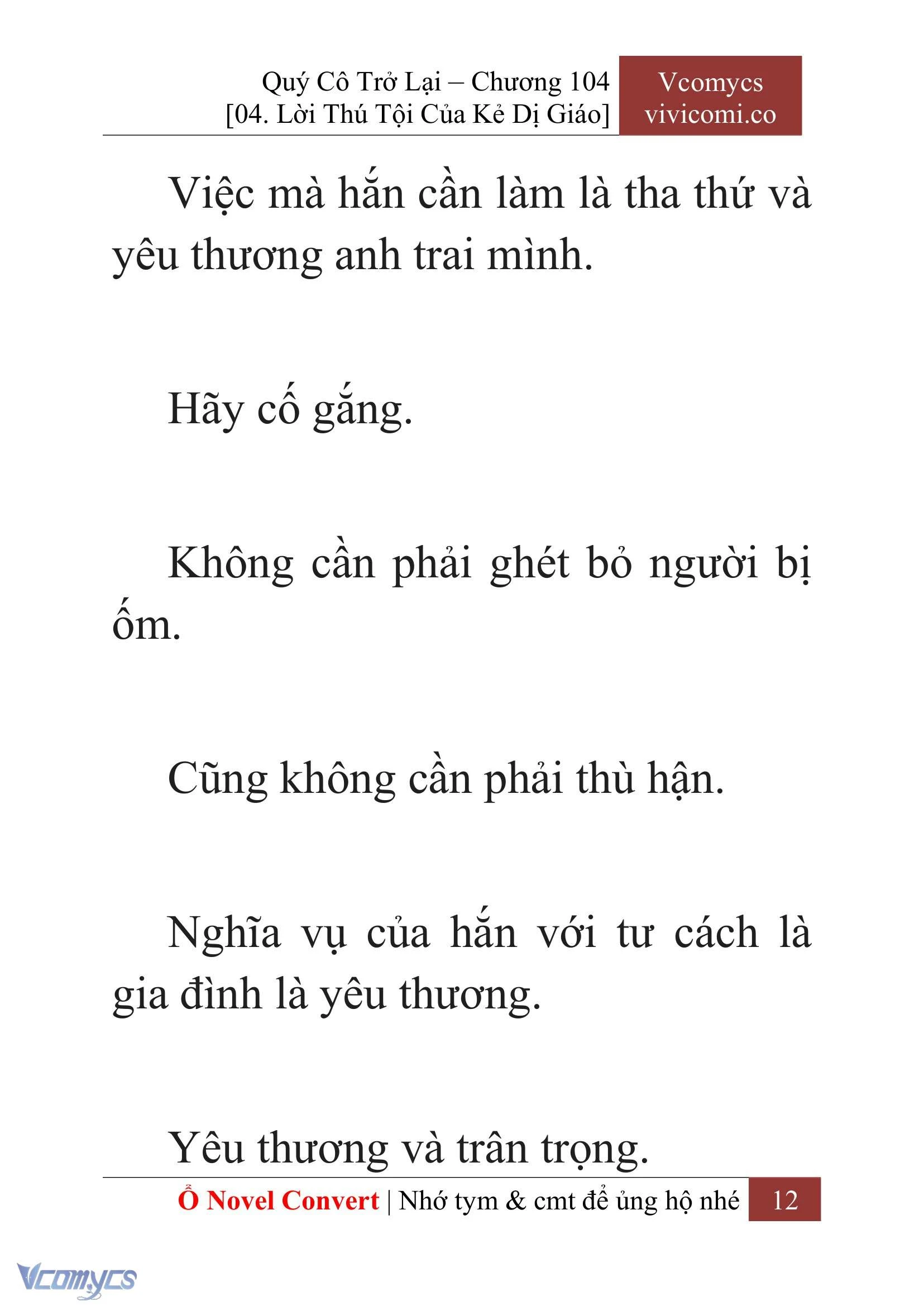 [Novel] Quý Cô Trở Lại Chapter  104 - 14