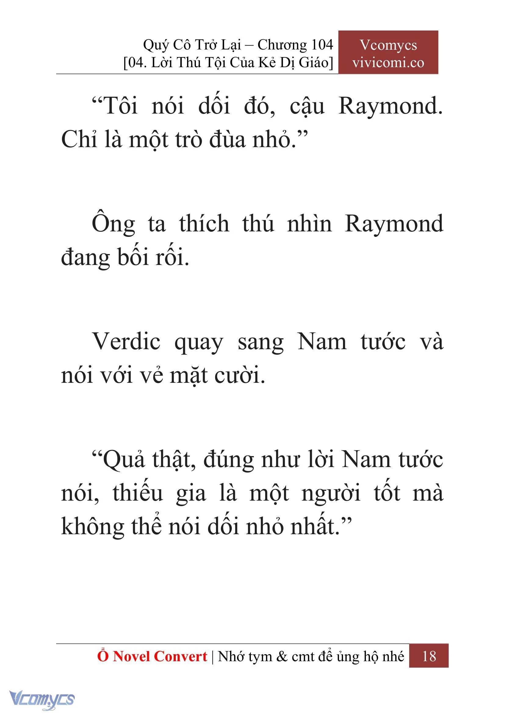 [Novel] Quý Cô Trở Lại Chapter  104 - 20