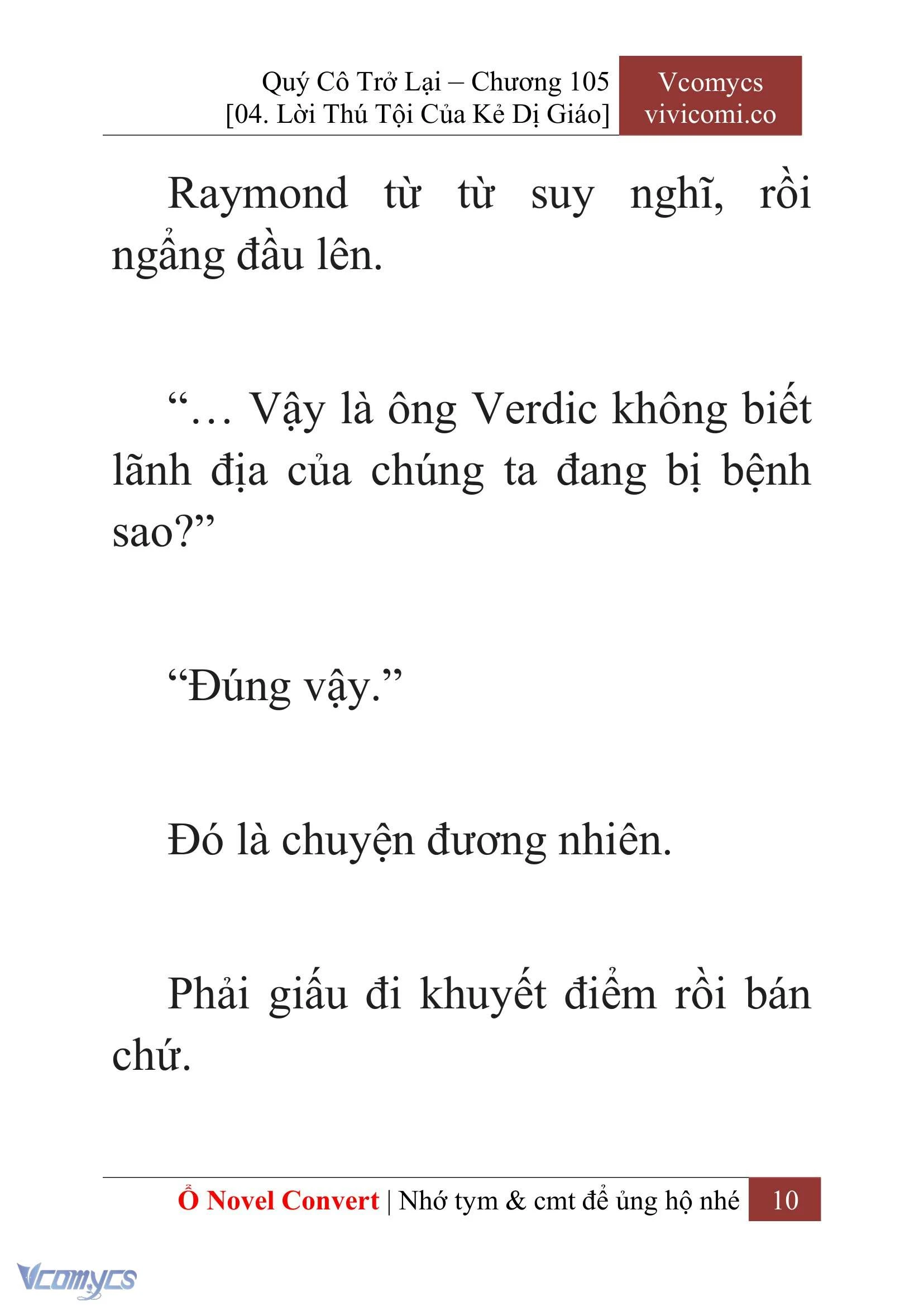 [Novel] Quý Cô Trở Lại Chapter  105 - 12