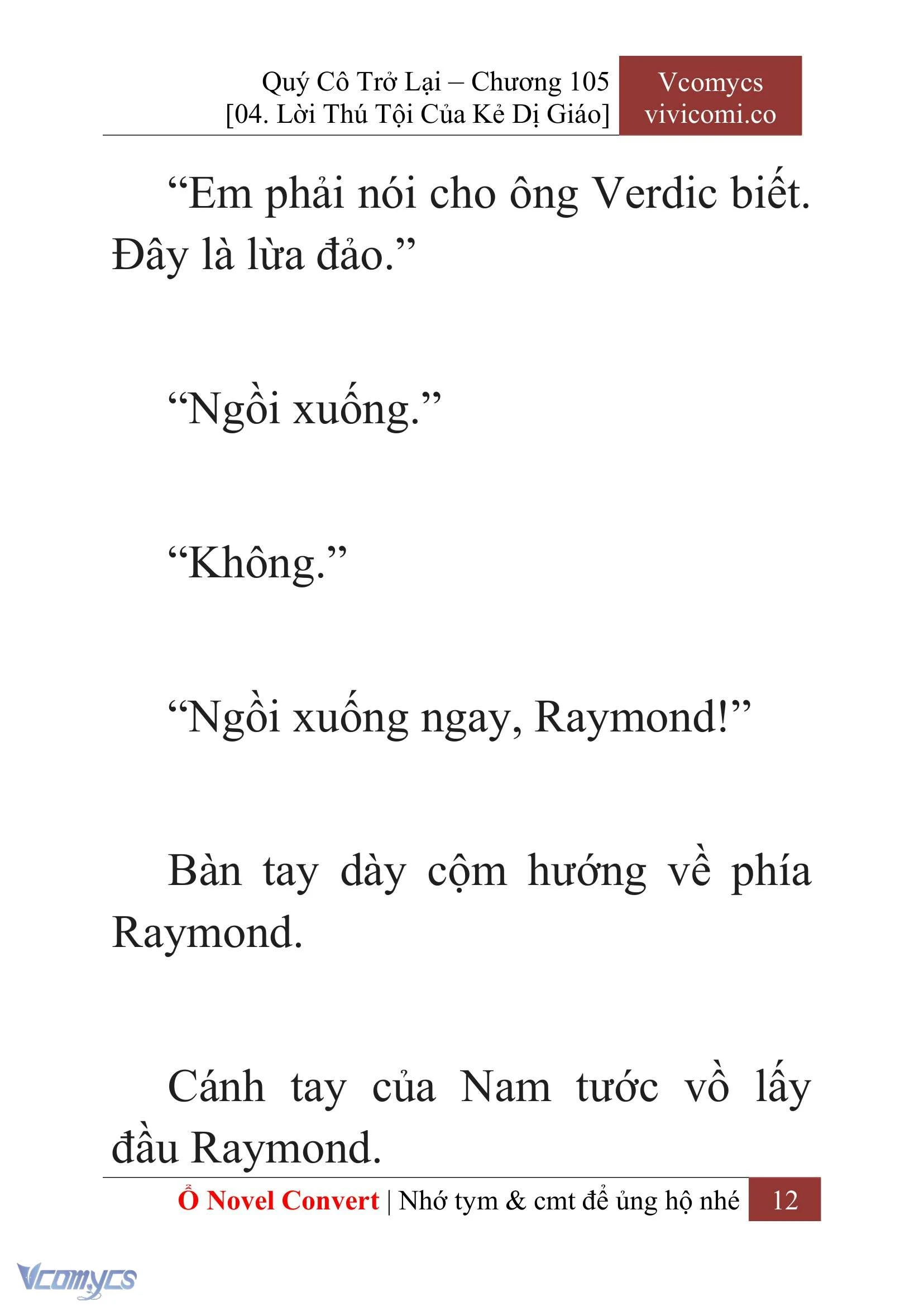[Novel] Quý Cô Trở Lại Chapter  105 - 14