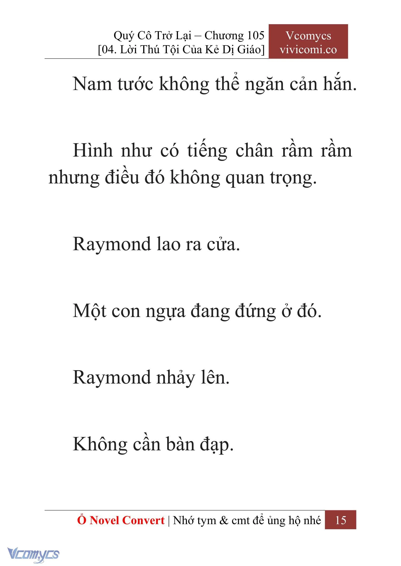 [Novel] Quý Cô Trở Lại Chapter  105 - 17