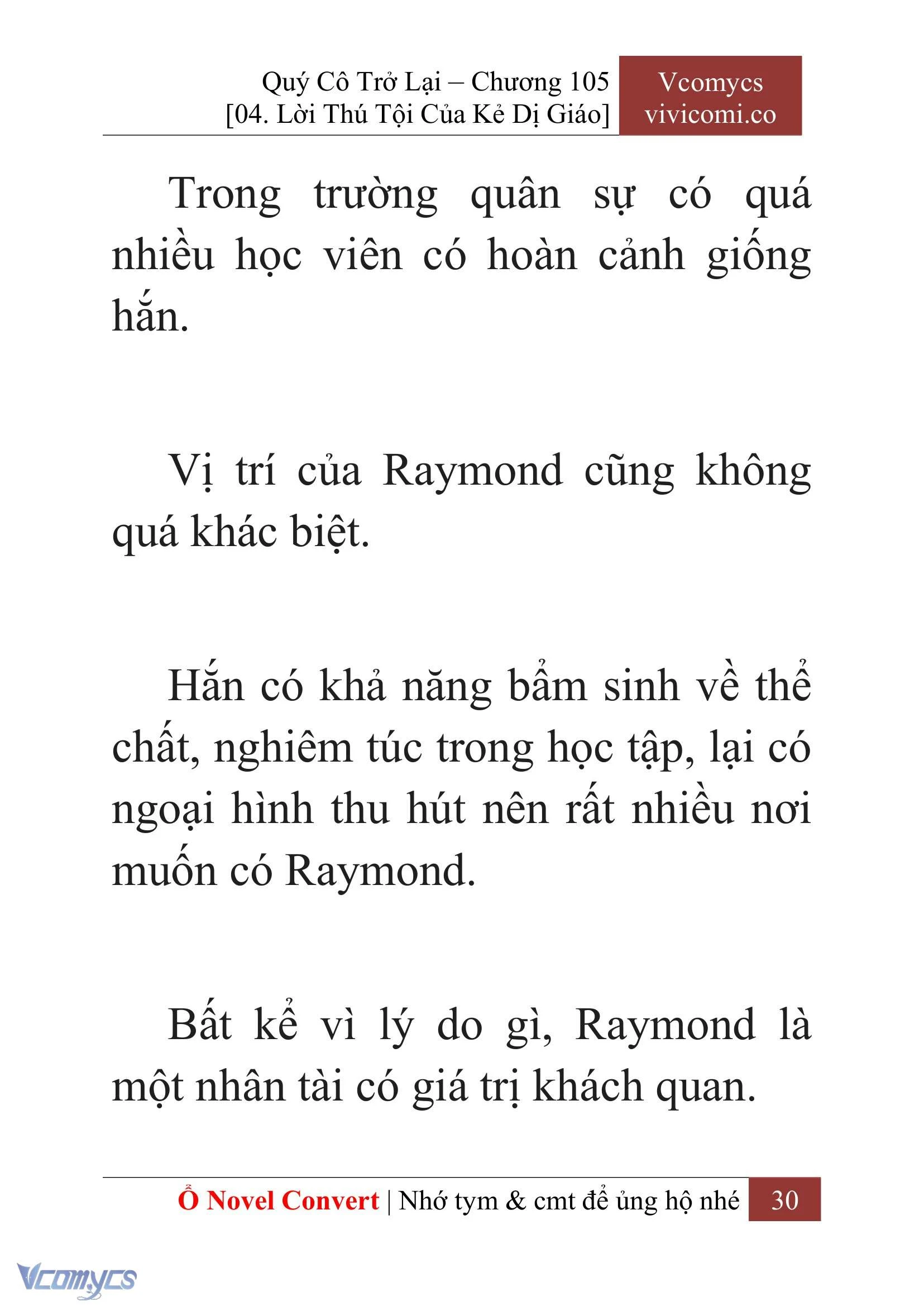[Novel] Quý Cô Trở Lại Chapter  105 - 32