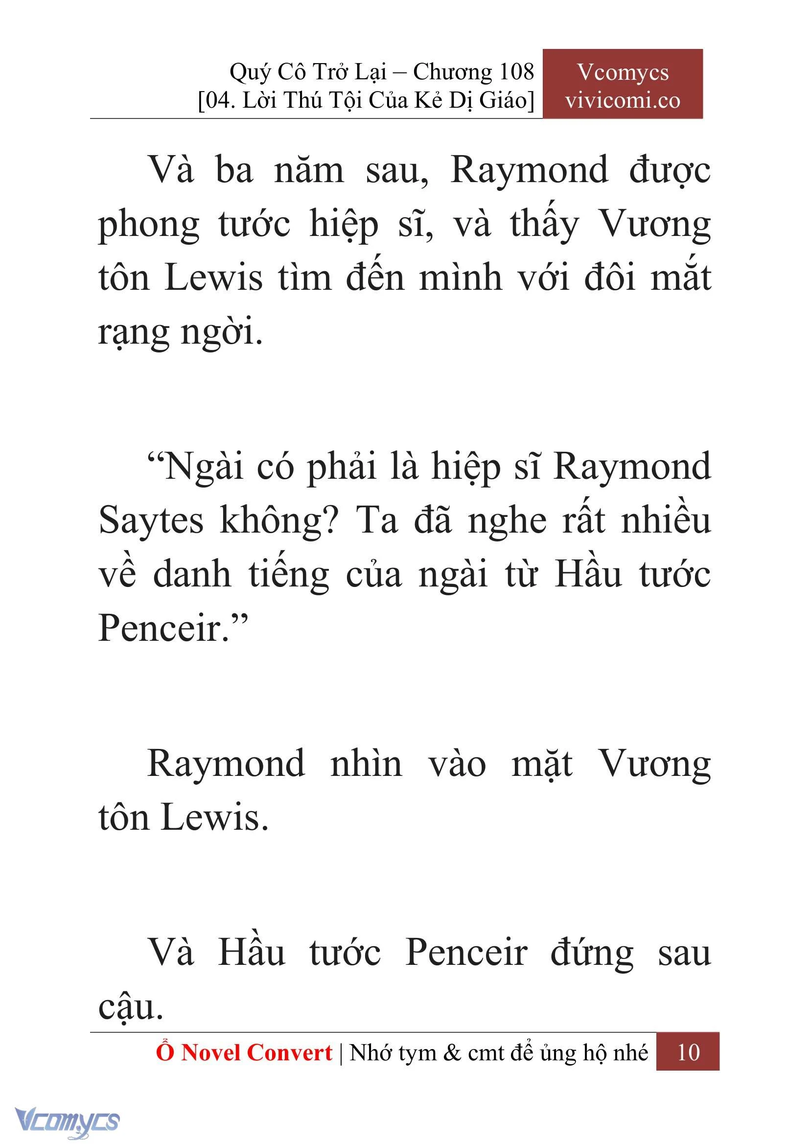 [Novel] Quý Cô Trở Lại Chapter  108 - 12