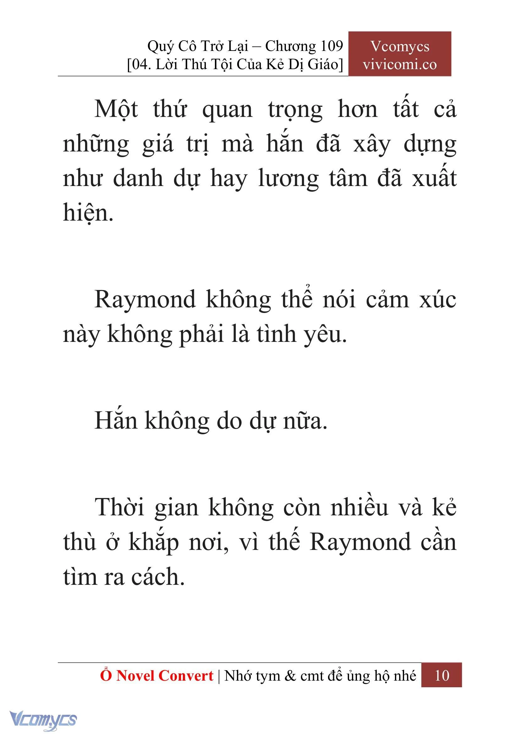 [Novel] Quý Cô Trở Lại Chapter  109 - 12