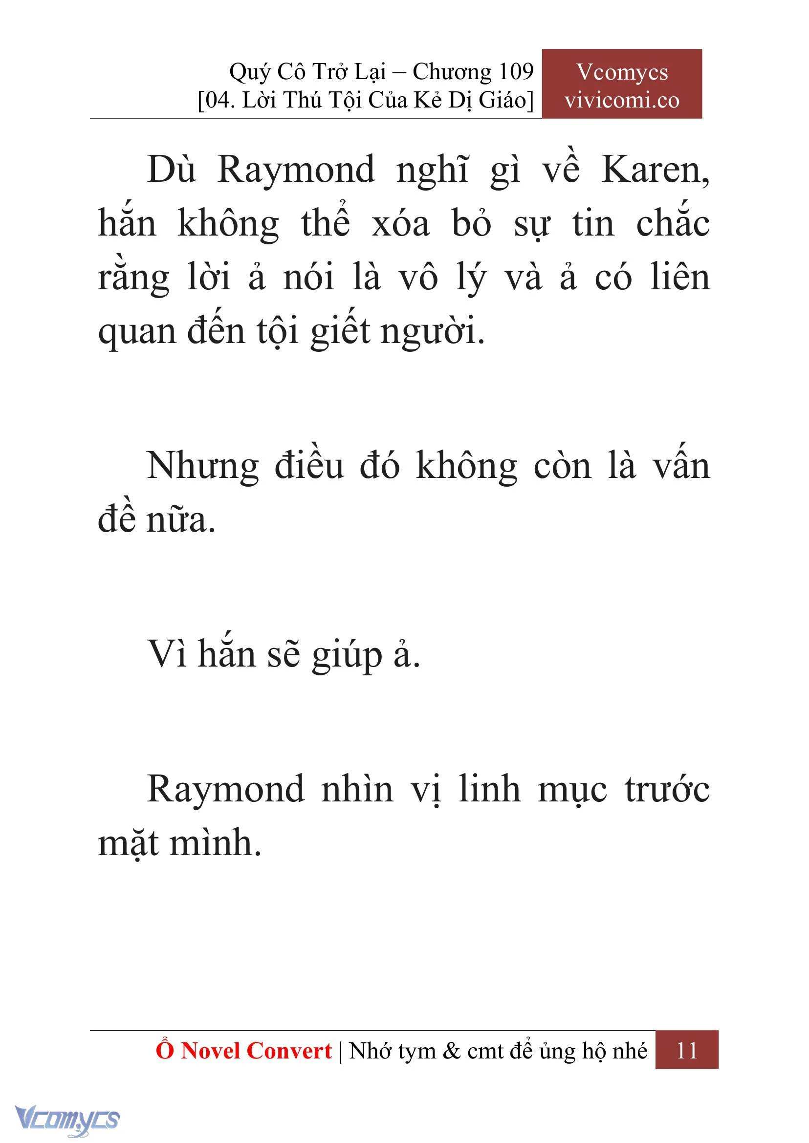 [Novel] Quý Cô Trở Lại Chapter  109 - 13