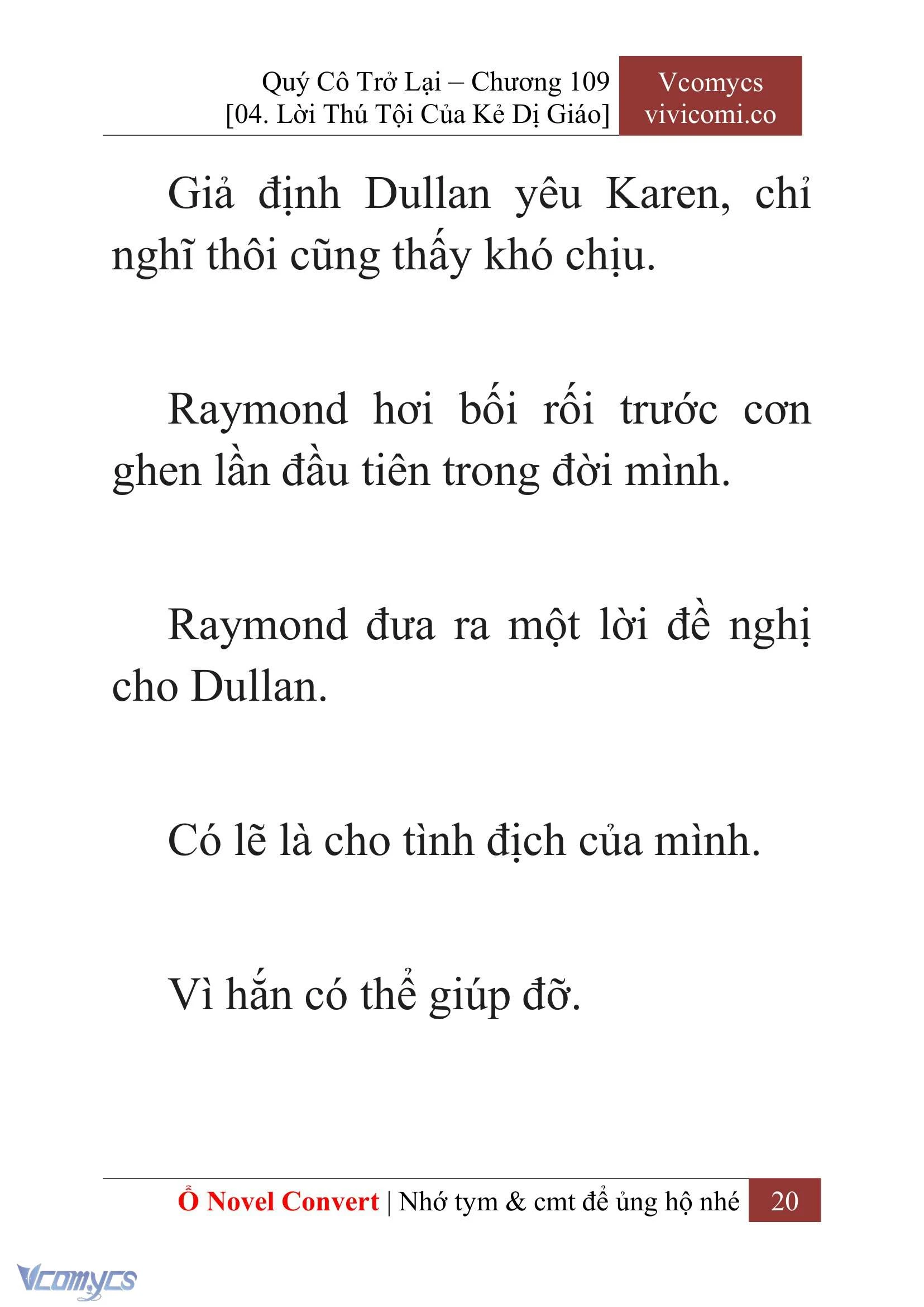 [Novel] Quý Cô Trở Lại Chapter  109 - 22