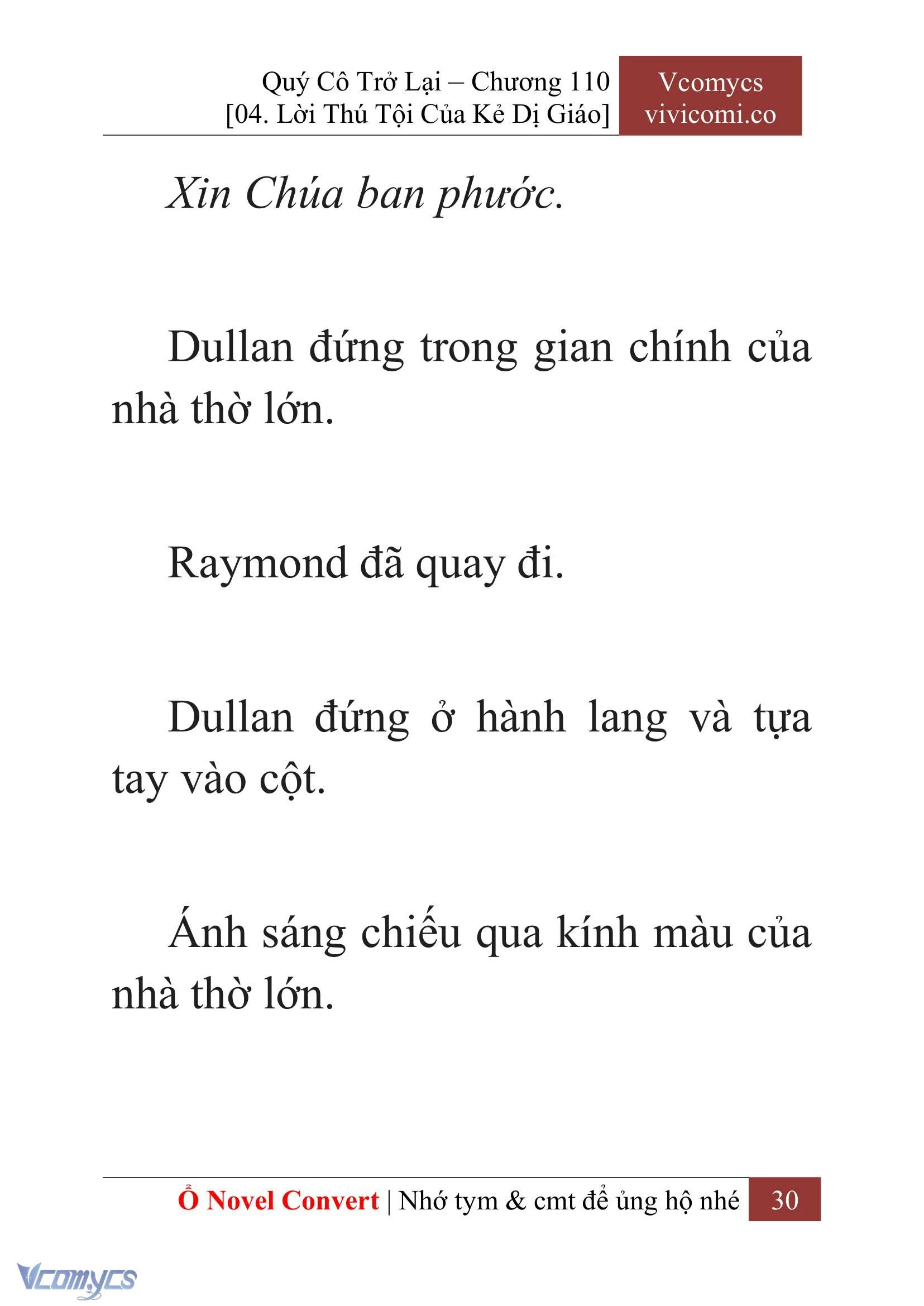 [Novel] Quý Cô Trở Lại Chapter  110 - 32