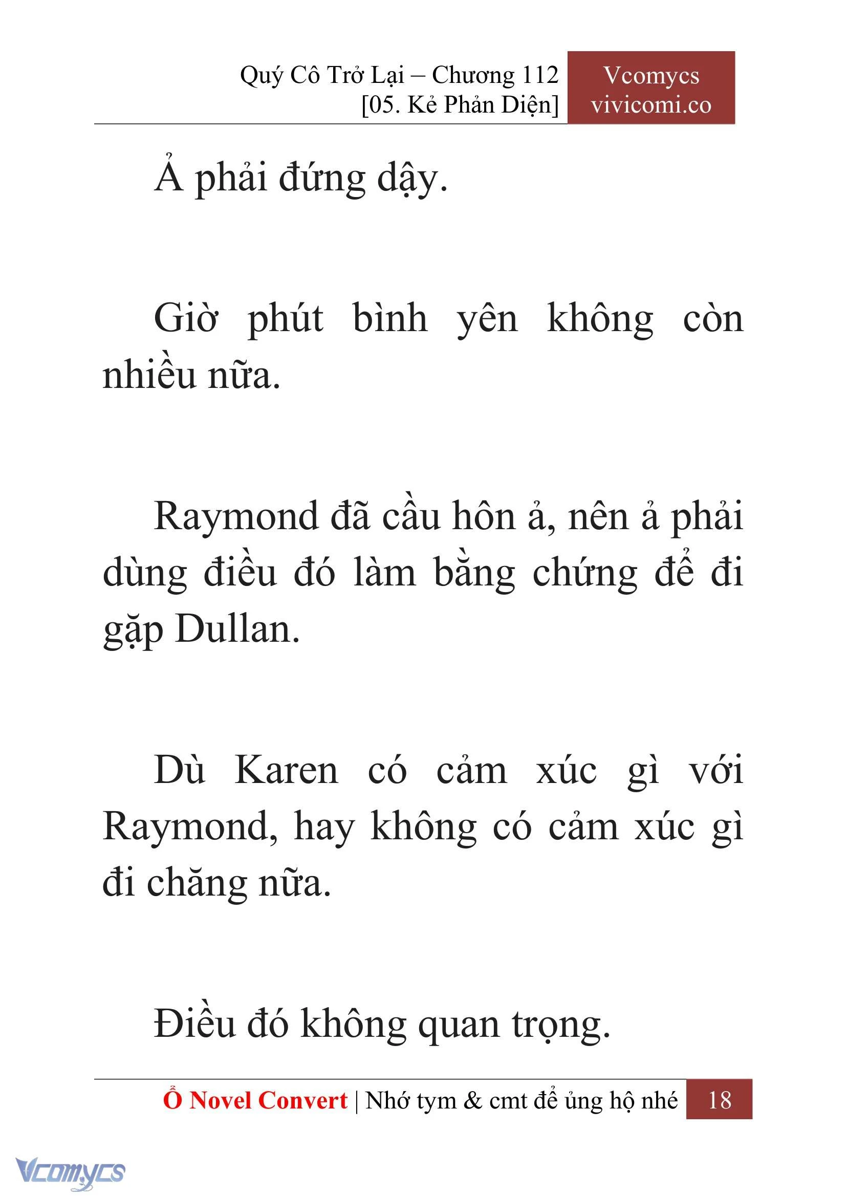 [Novel] Quý Cô Trở Lại Chapter  112 - 20