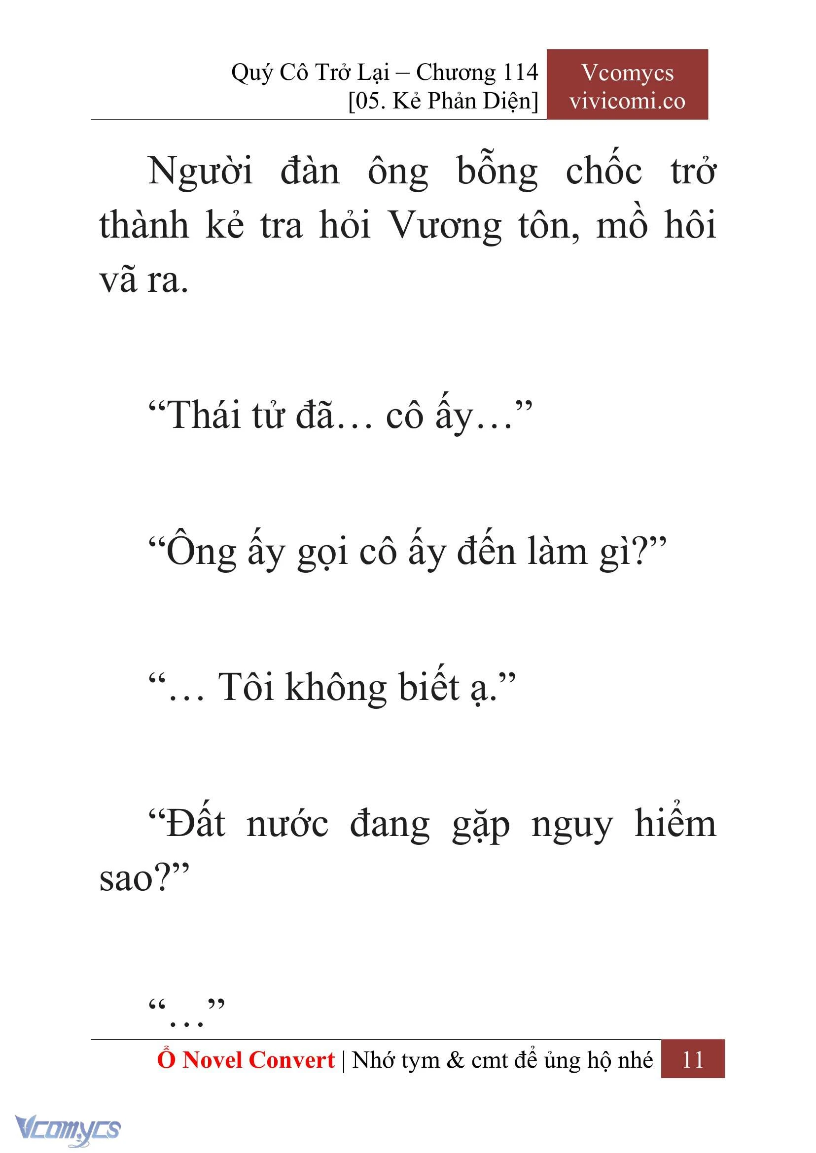 [Novel] Quý Cô Trở Lại Chapter  114 - 13