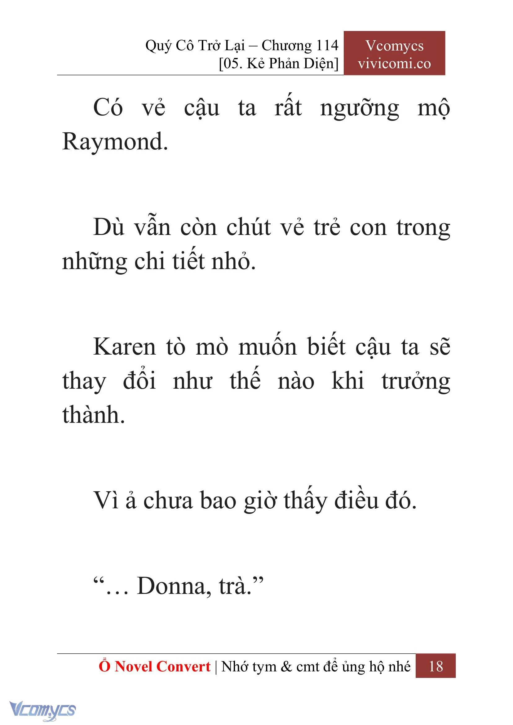 [Novel] Quý Cô Trở Lại Chapter  114 - 20