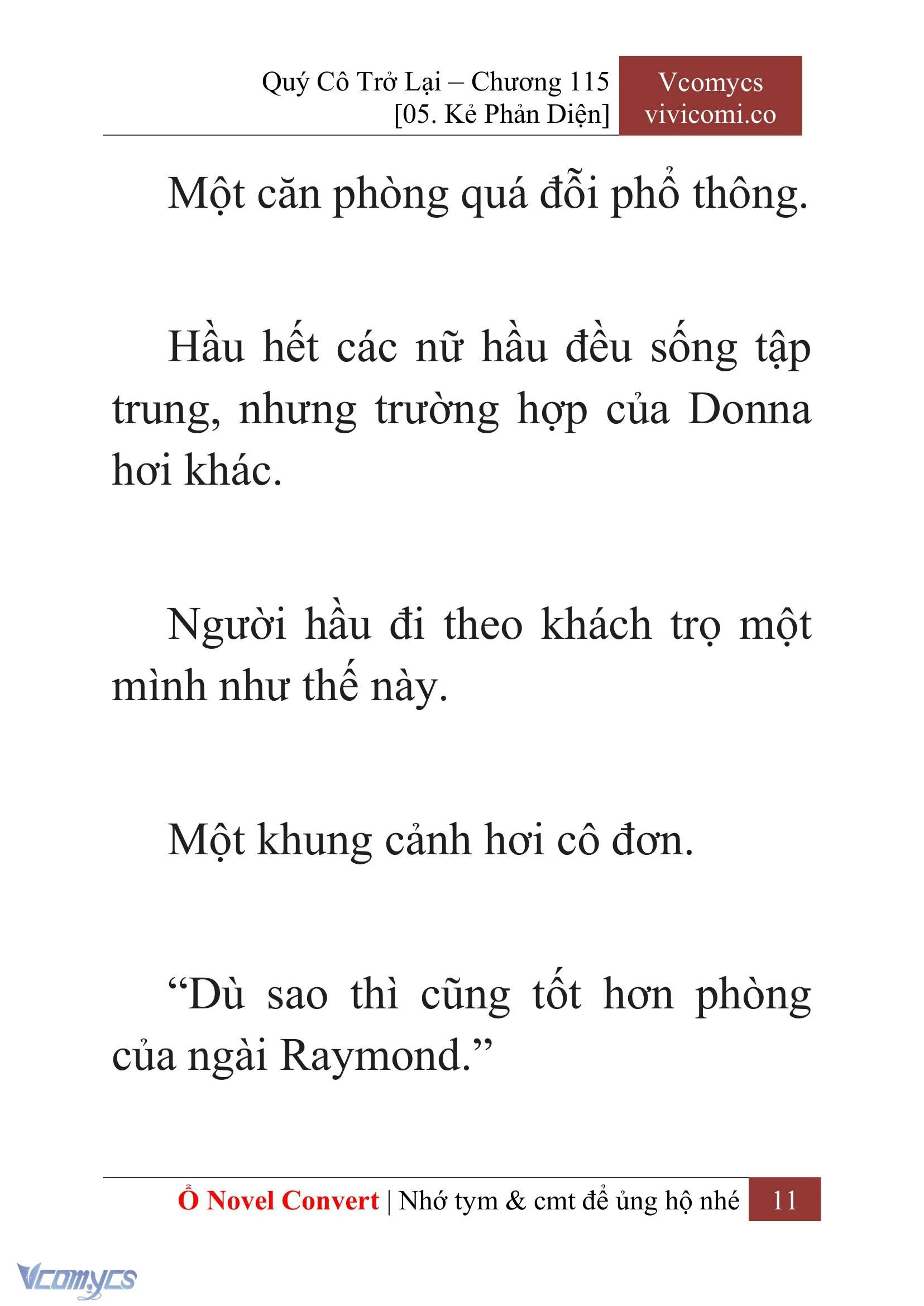 [Novel] Quý Cô Trở Lại Chapter  115 - 13