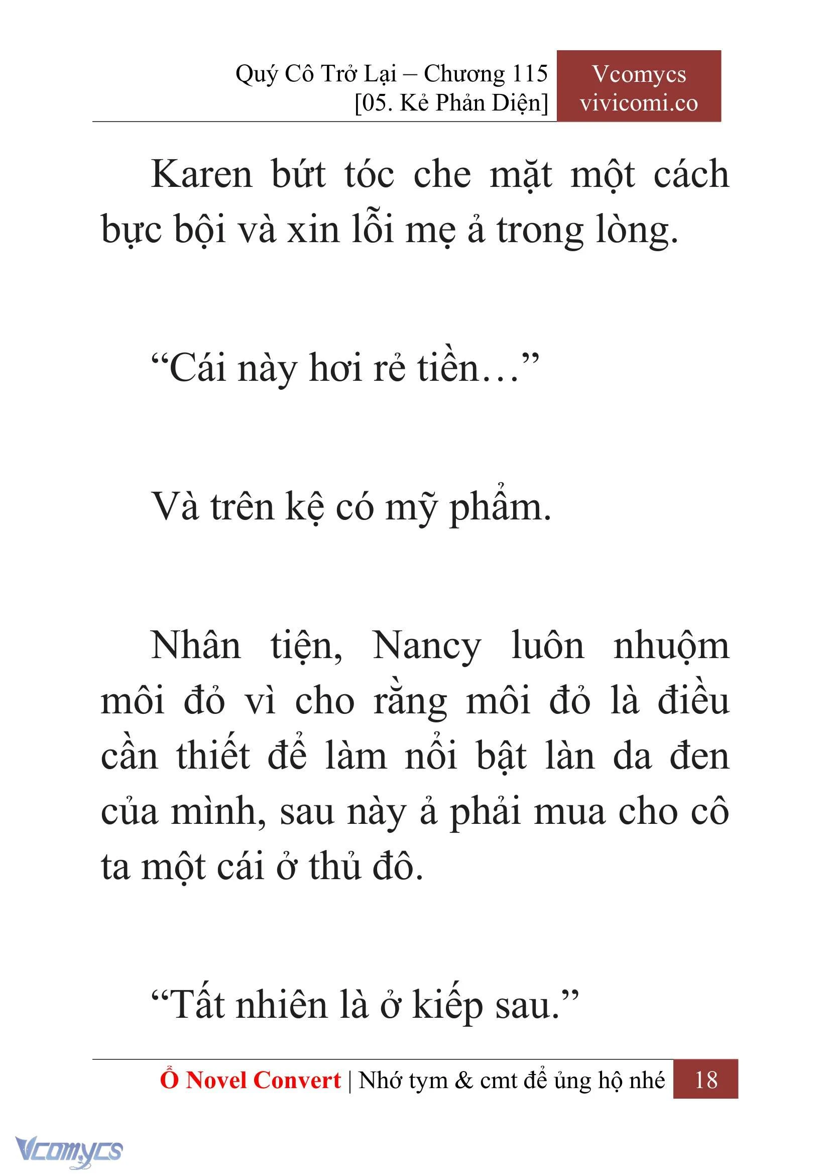 [Novel] Quý Cô Trở Lại Chapter  115 - 20