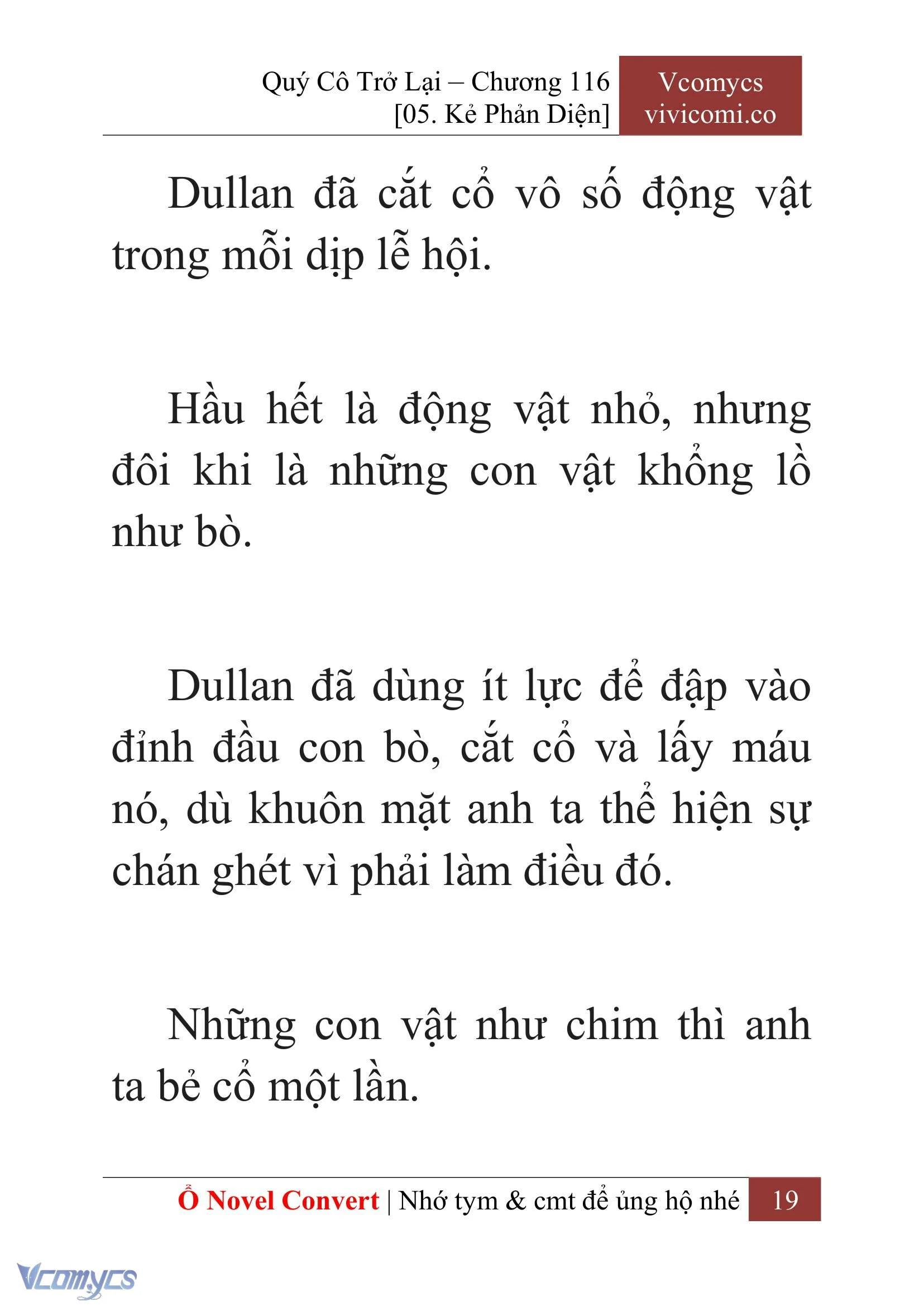 [Novel] Quý Cô Trở Lại Chapter  116 - 21