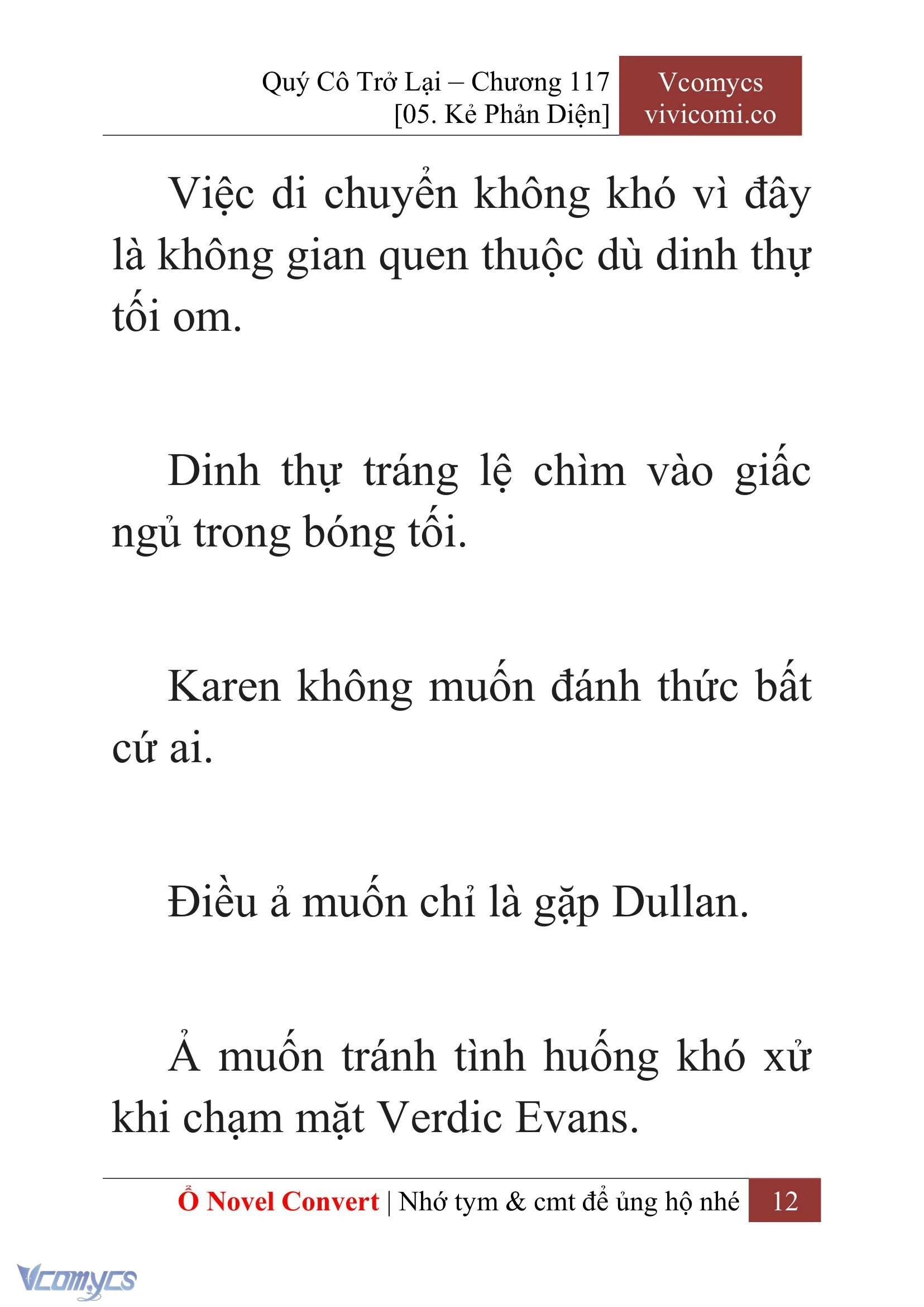 [Novel] Quý Cô Trở Lại Chapter  117 - 14