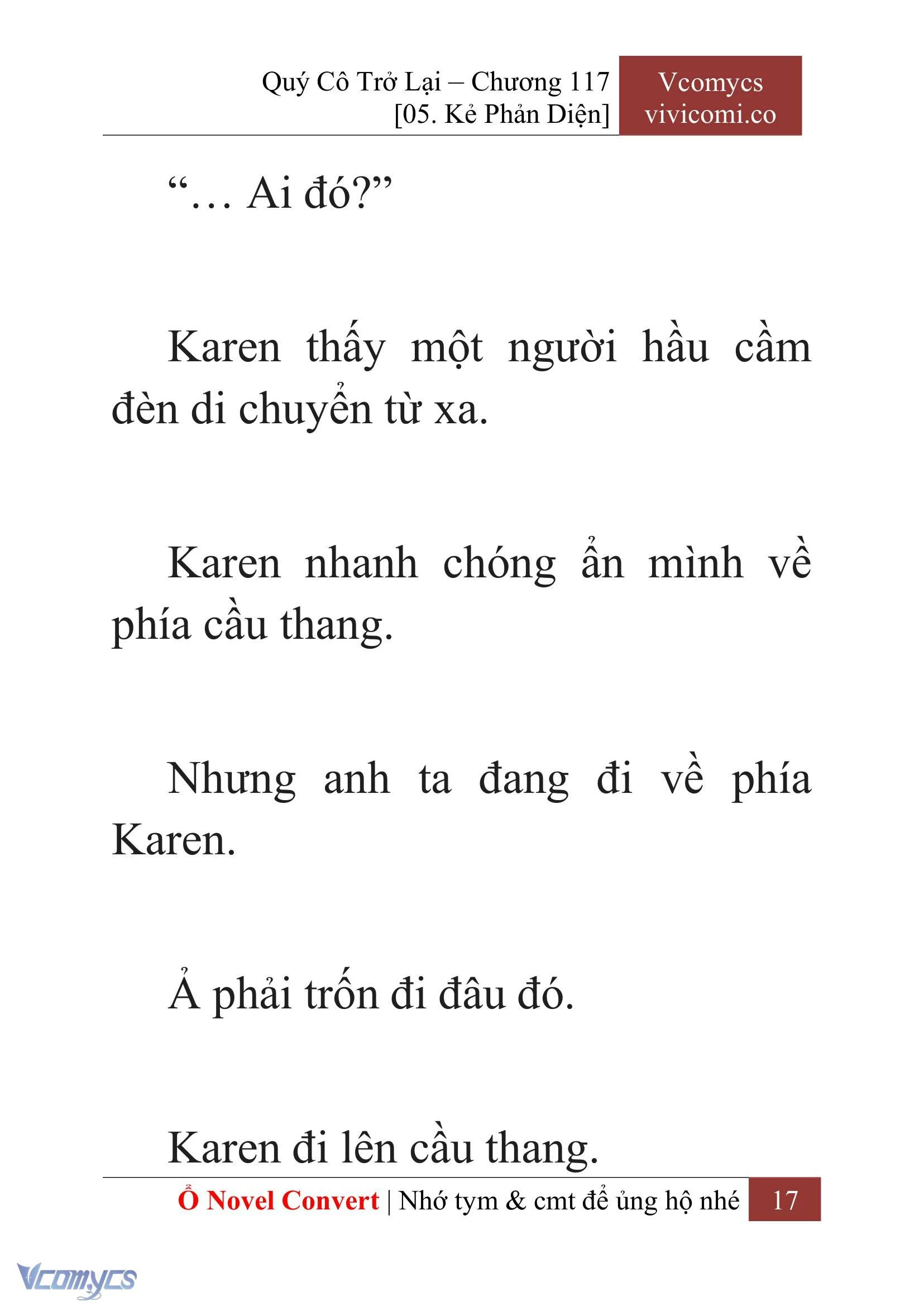 [Novel] Quý Cô Trở Lại Chapter  117 - 19