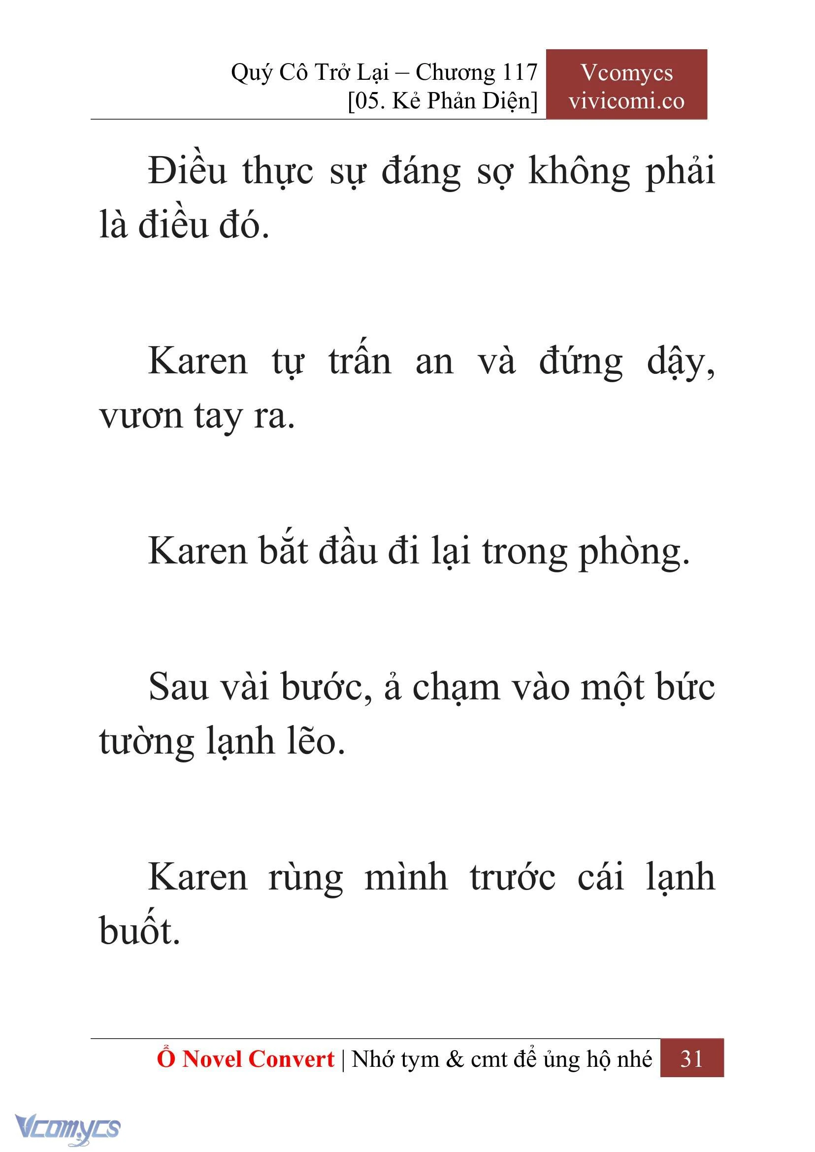 [Novel] Quý Cô Trở Lại Chapter  117 - 33