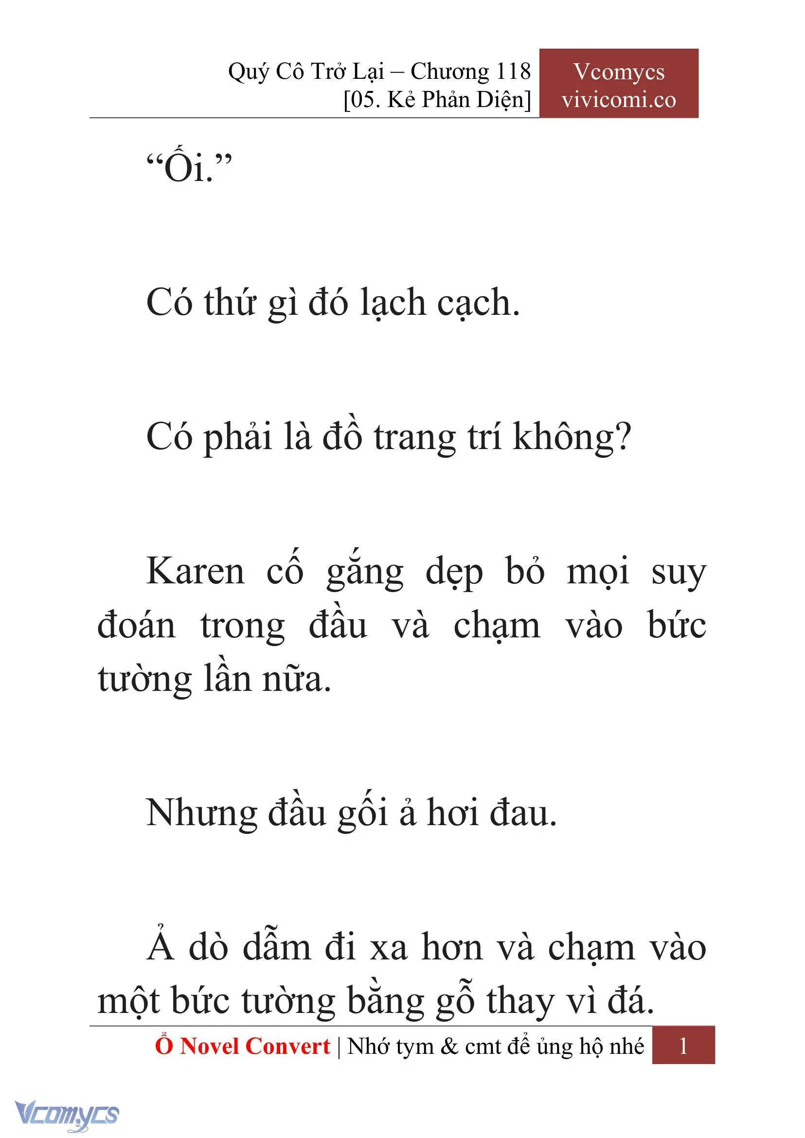 [Novel] Quý Cô Trở Lại Chapter  118 - 3