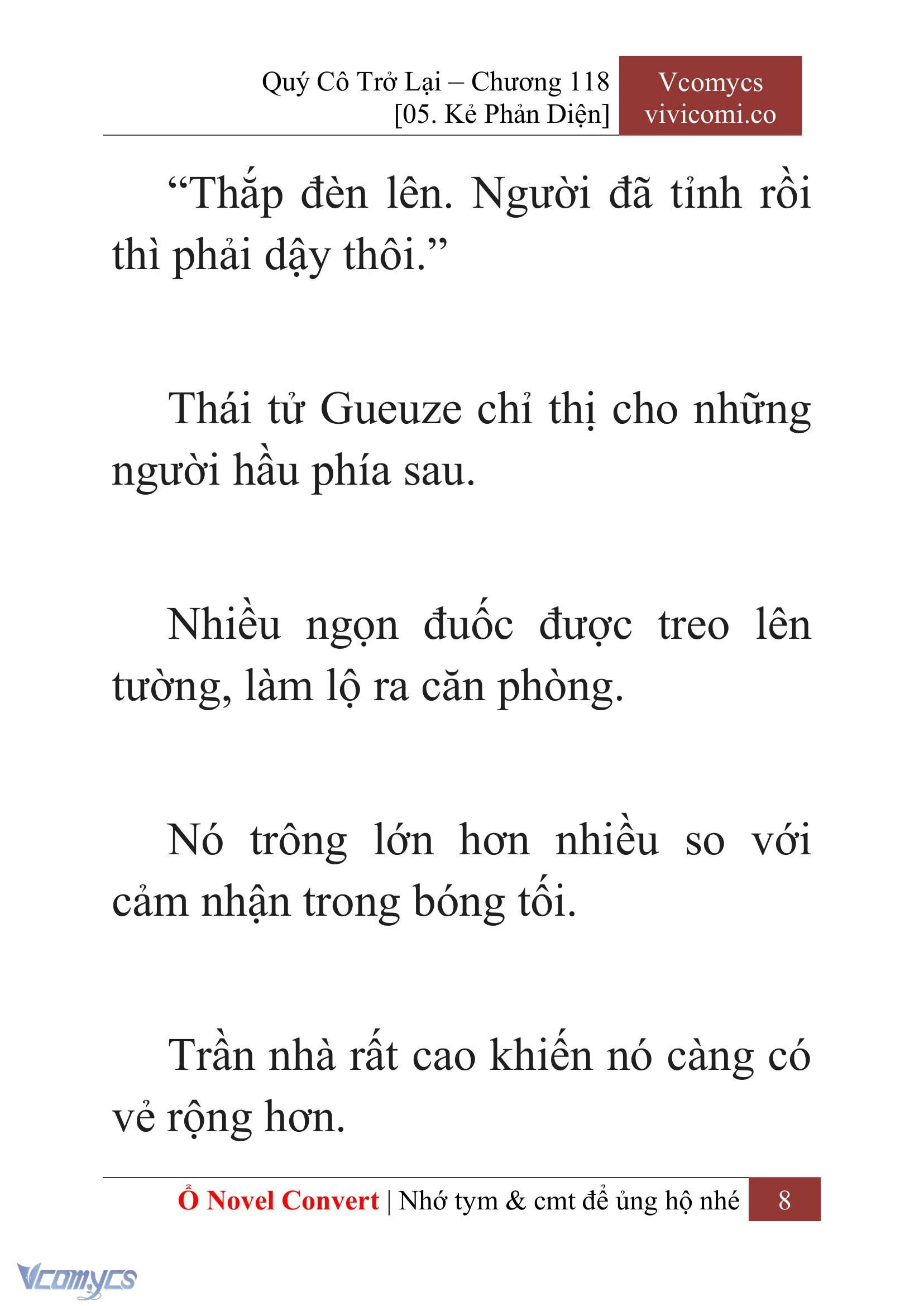 [Novel] Quý Cô Trở Lại Chapter  118 - 10