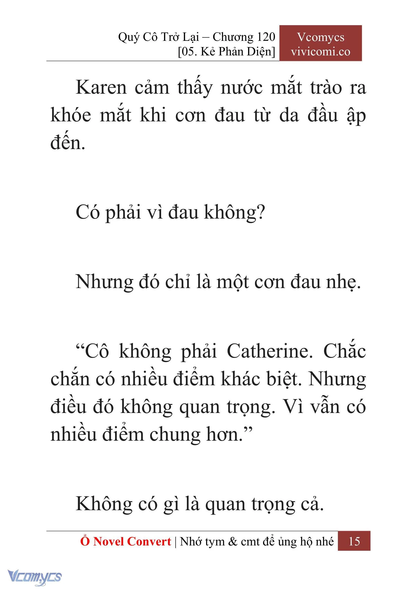 [Novel] Quý Cô Trở Lại Chapter  120 - 17