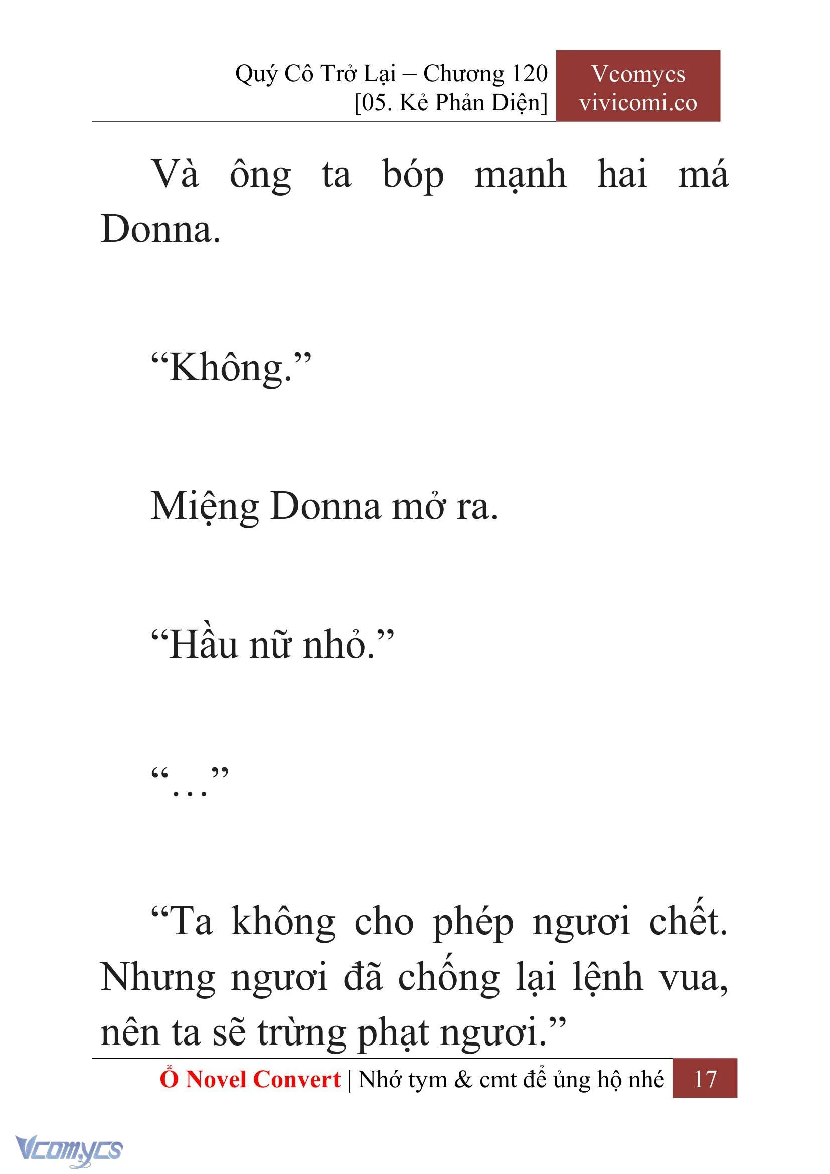 [Novel] Quý Cô Trở Lại Chapter  120 - 19