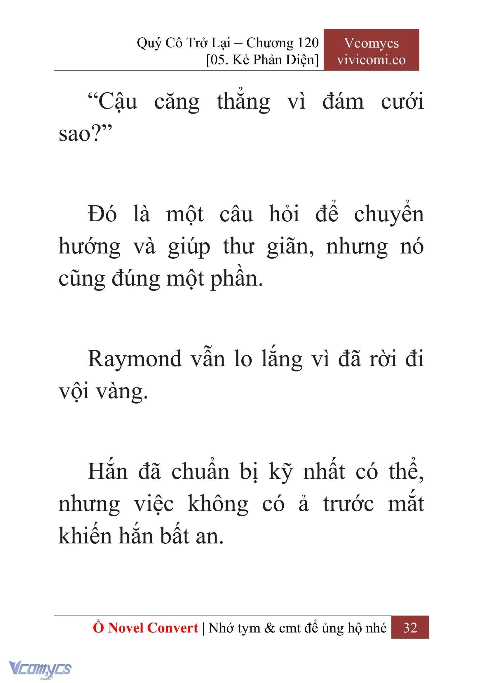[Novel] Quý Cô Trở Lại Chapter  120 - 34