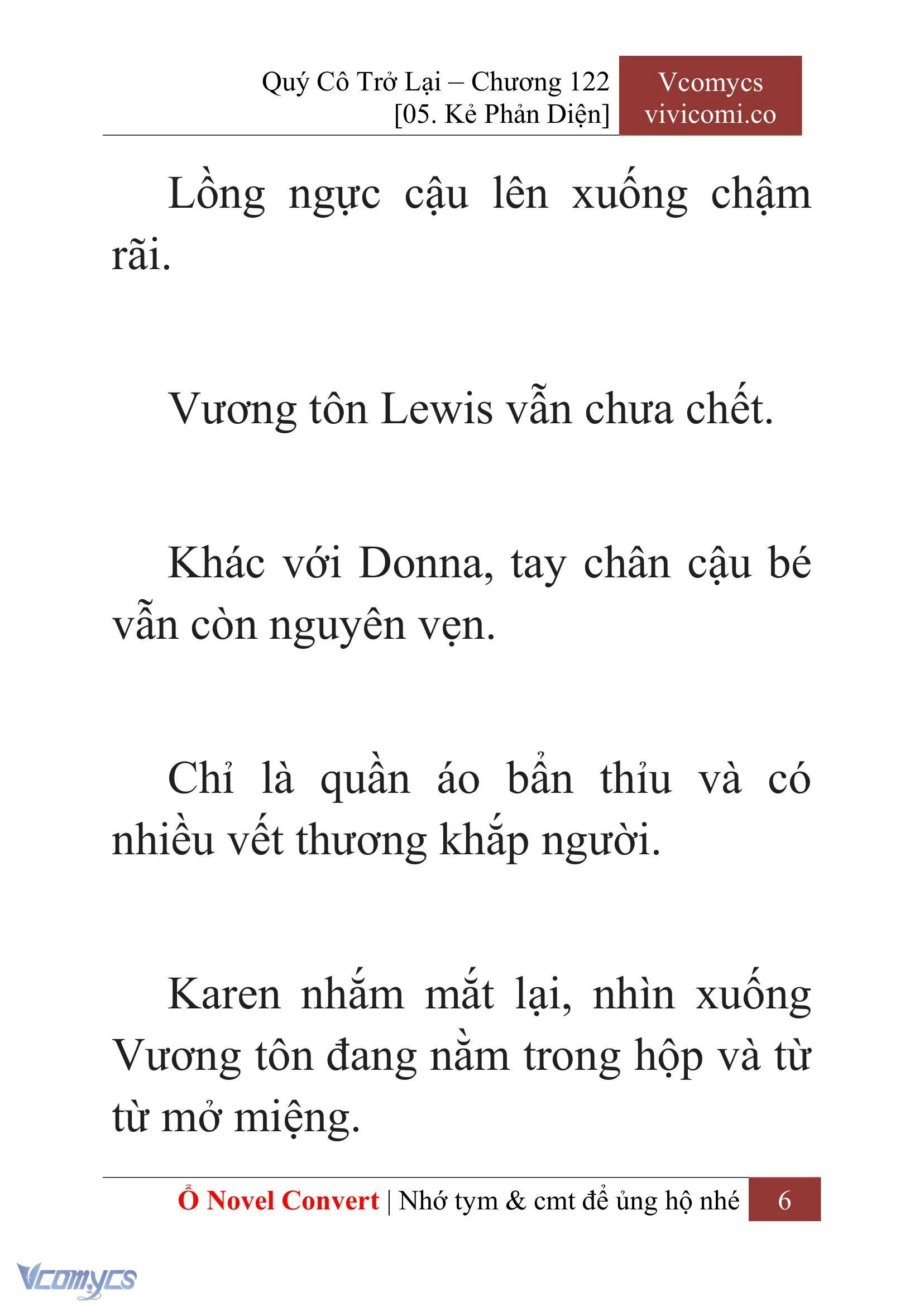 [Novel] Quý Cô Trở Lại Chapter  122 - 8