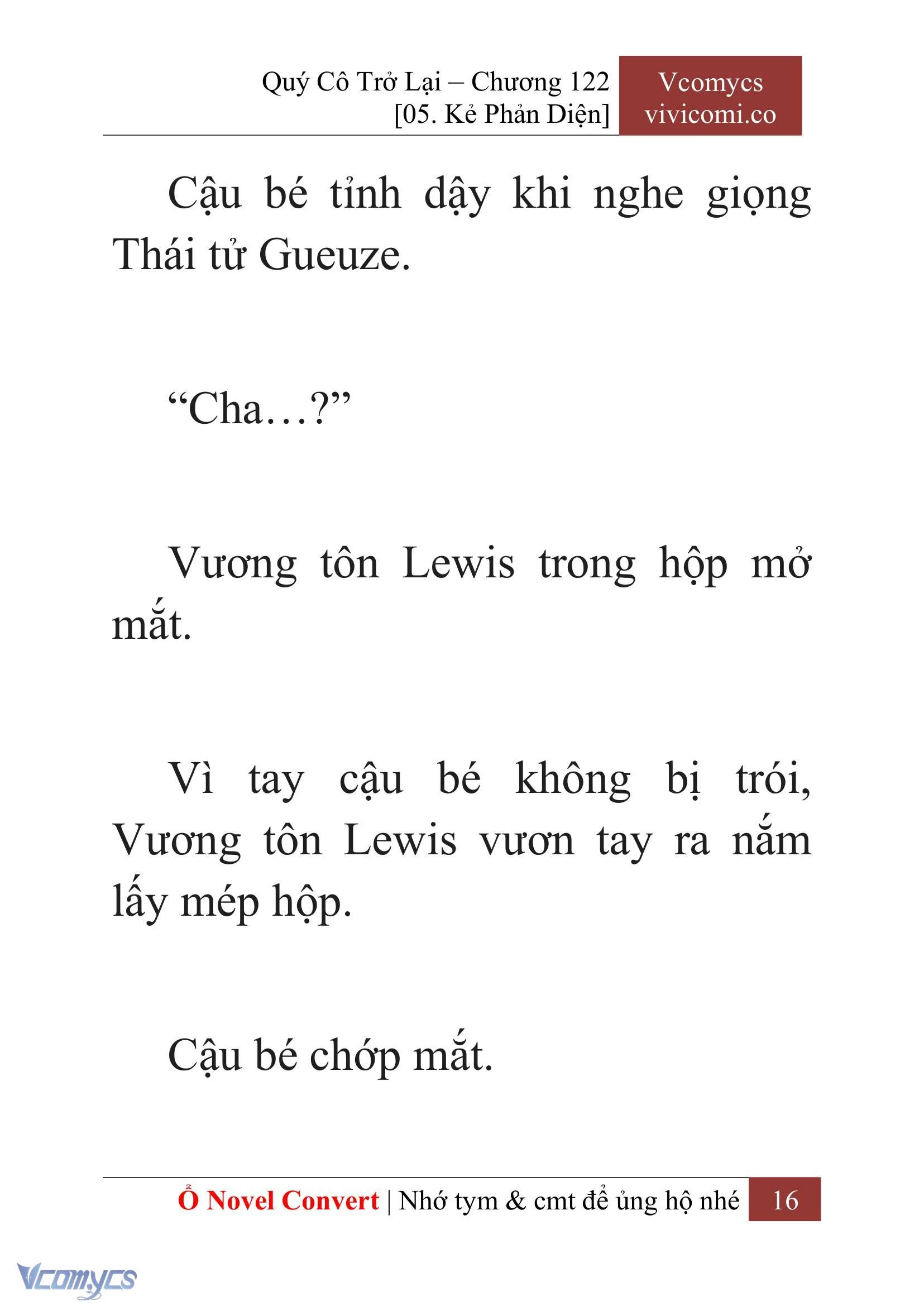 [Novel] Quý Cô Trở Lại Chapter  122 - 18