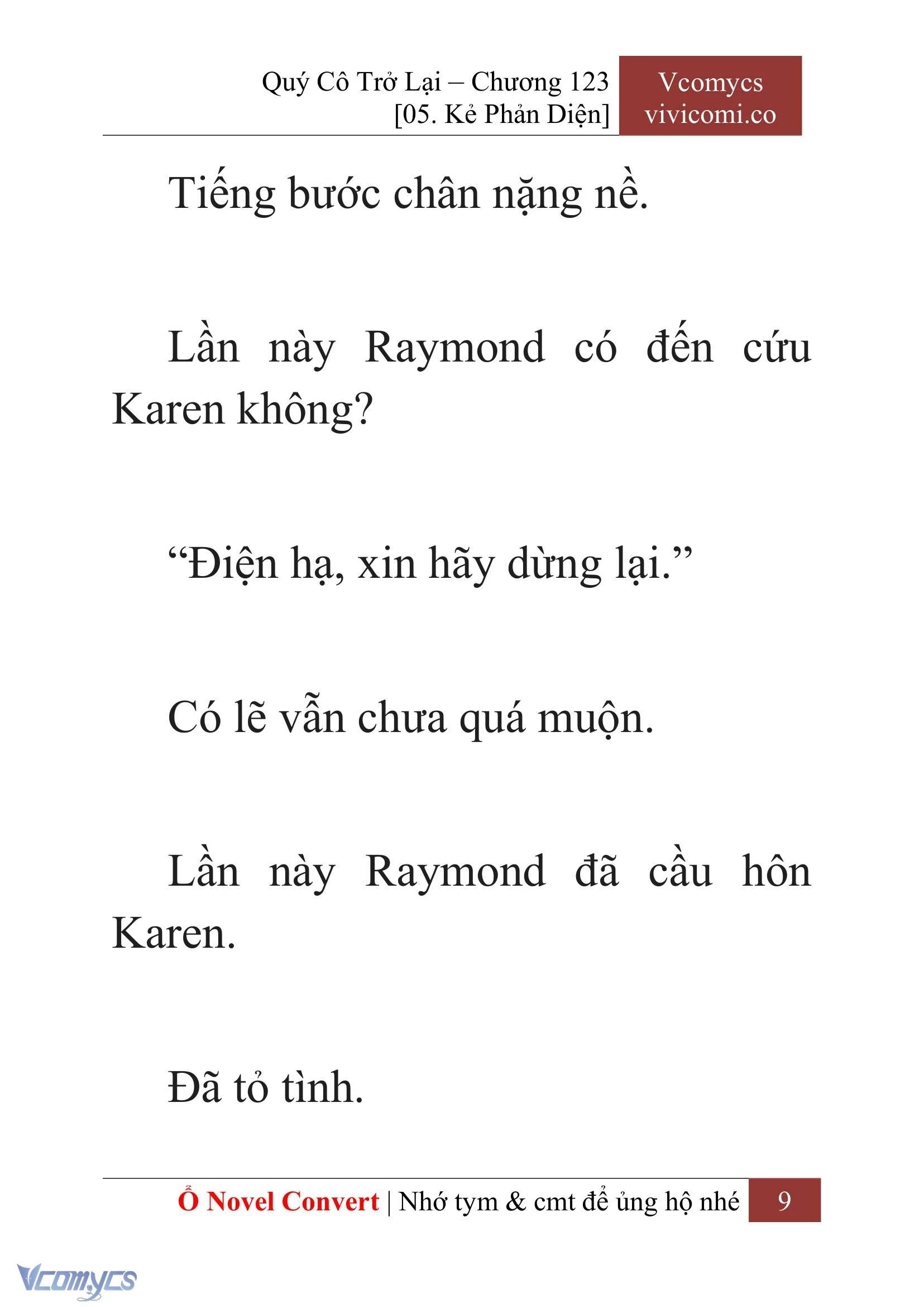 [Novel] Quý Cô Trở Lại Chapter  123 - 11