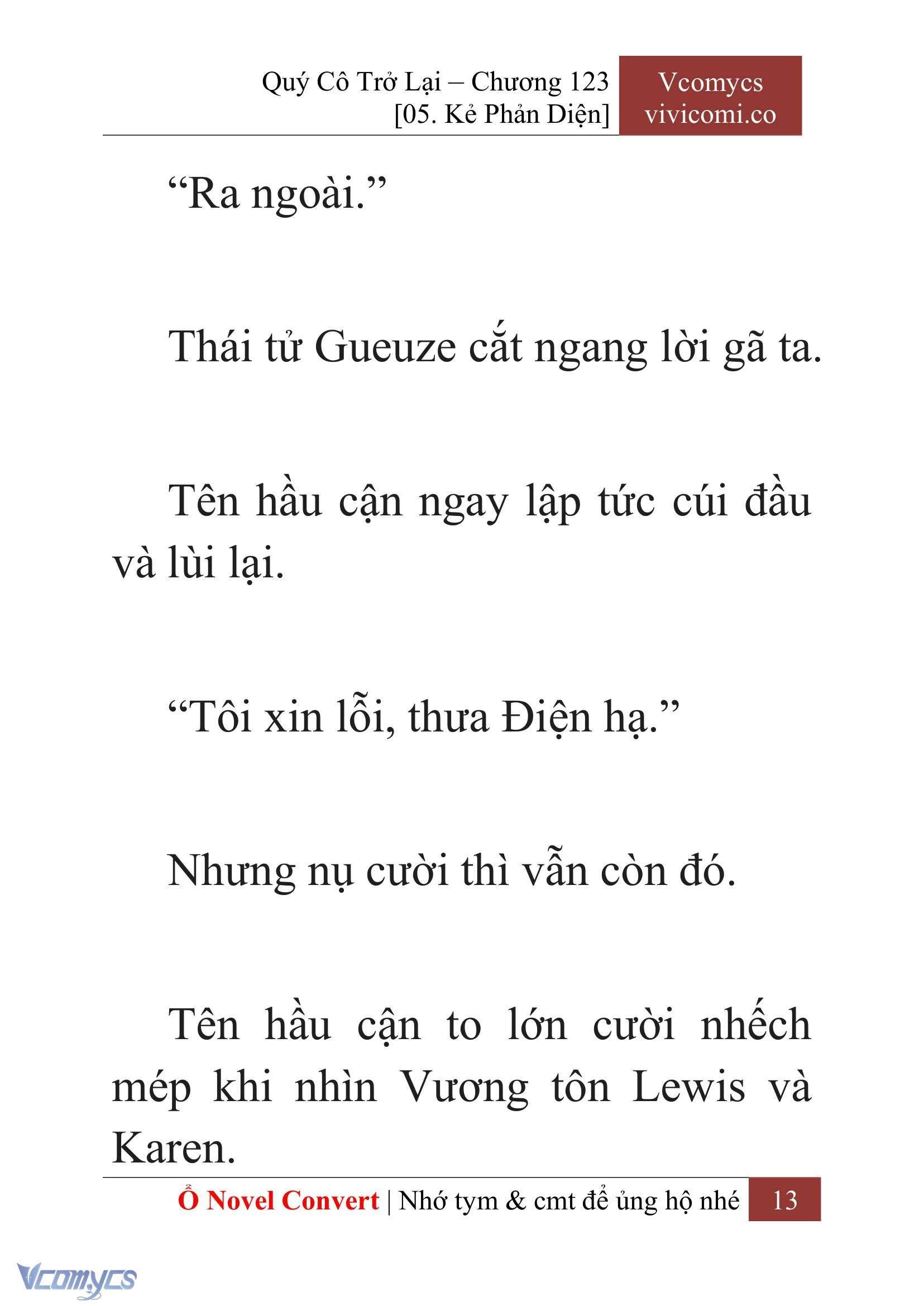 [Novel] Quý Cô Trở Lại Chapter  123 - 15