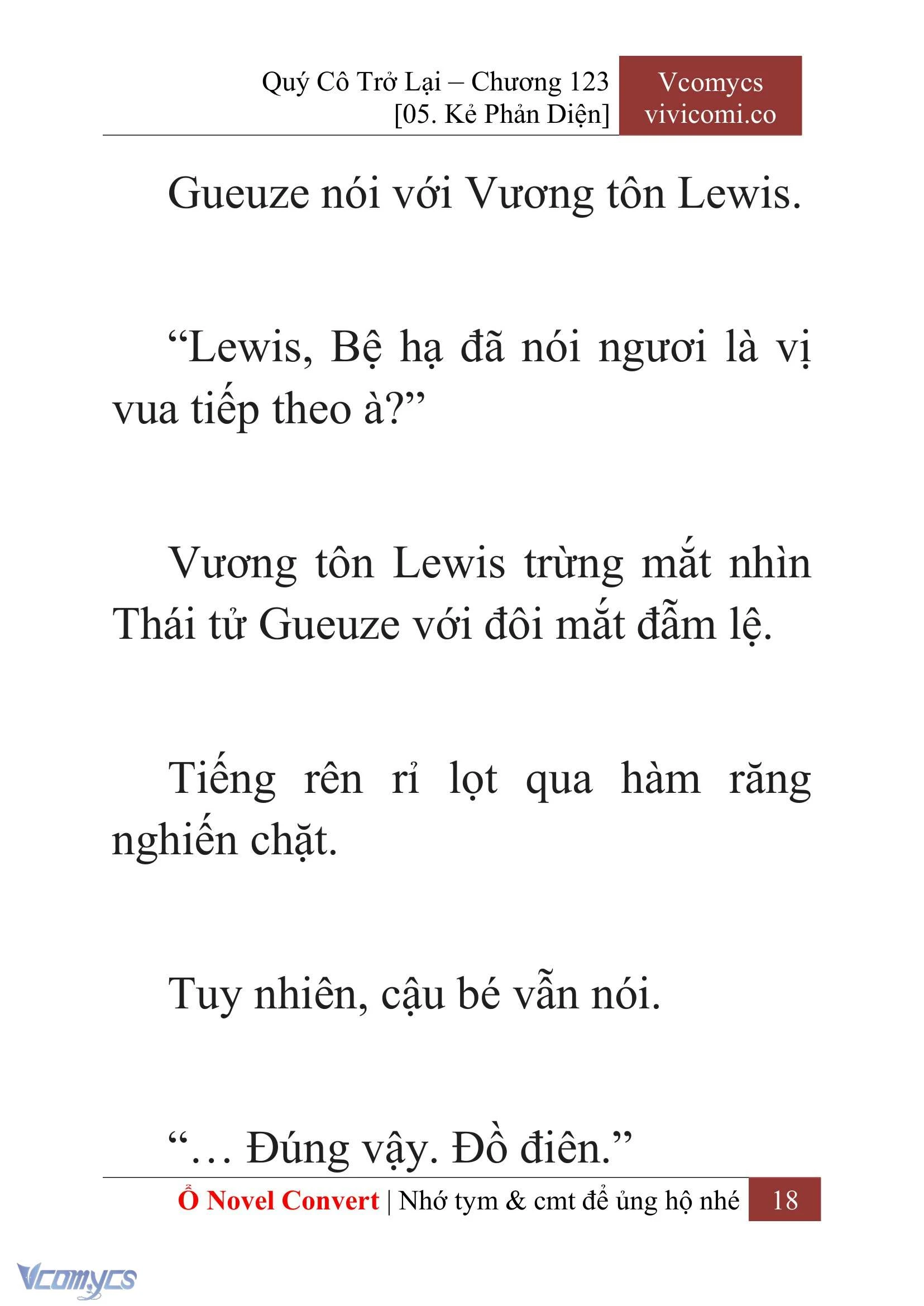 [Novel] Quý Cô Trở Lại Chapter  123 - 20