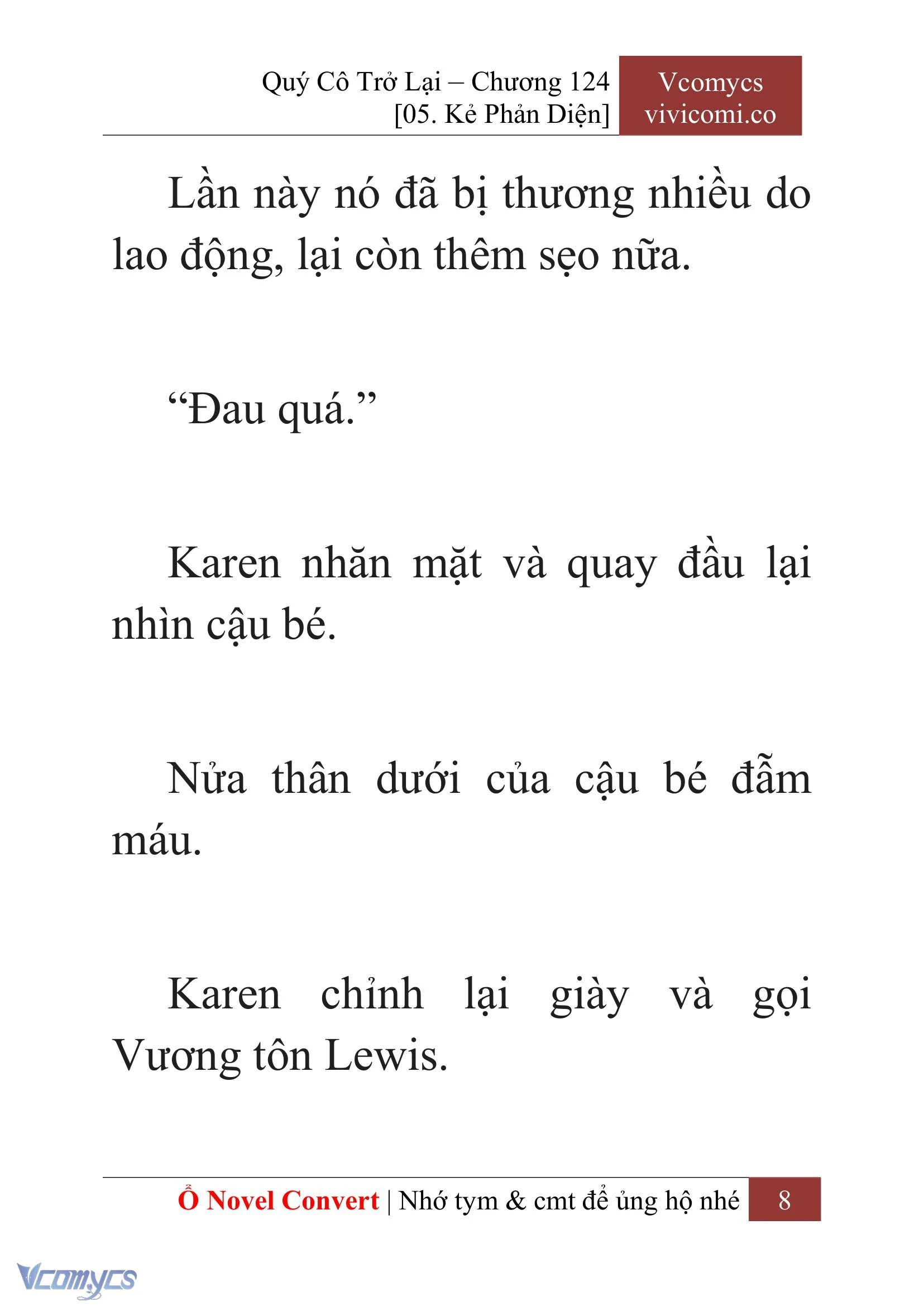 [Novel] Quý Cô Trở Lại Chapter  124 - 10