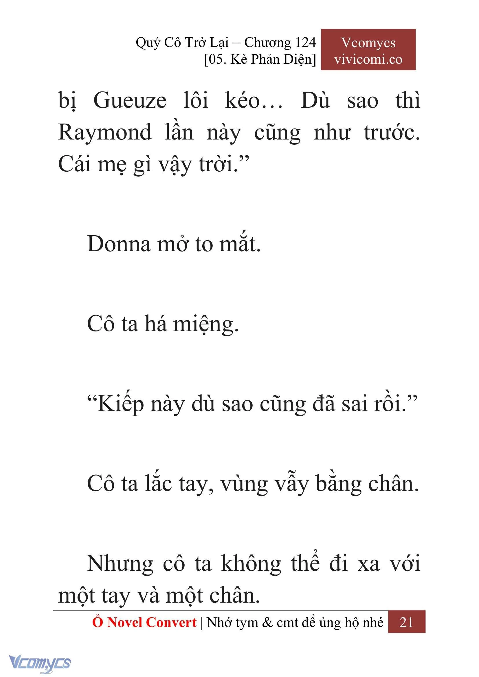 [Novel] Quý Cô Trở Lại Chapter  124 - 23