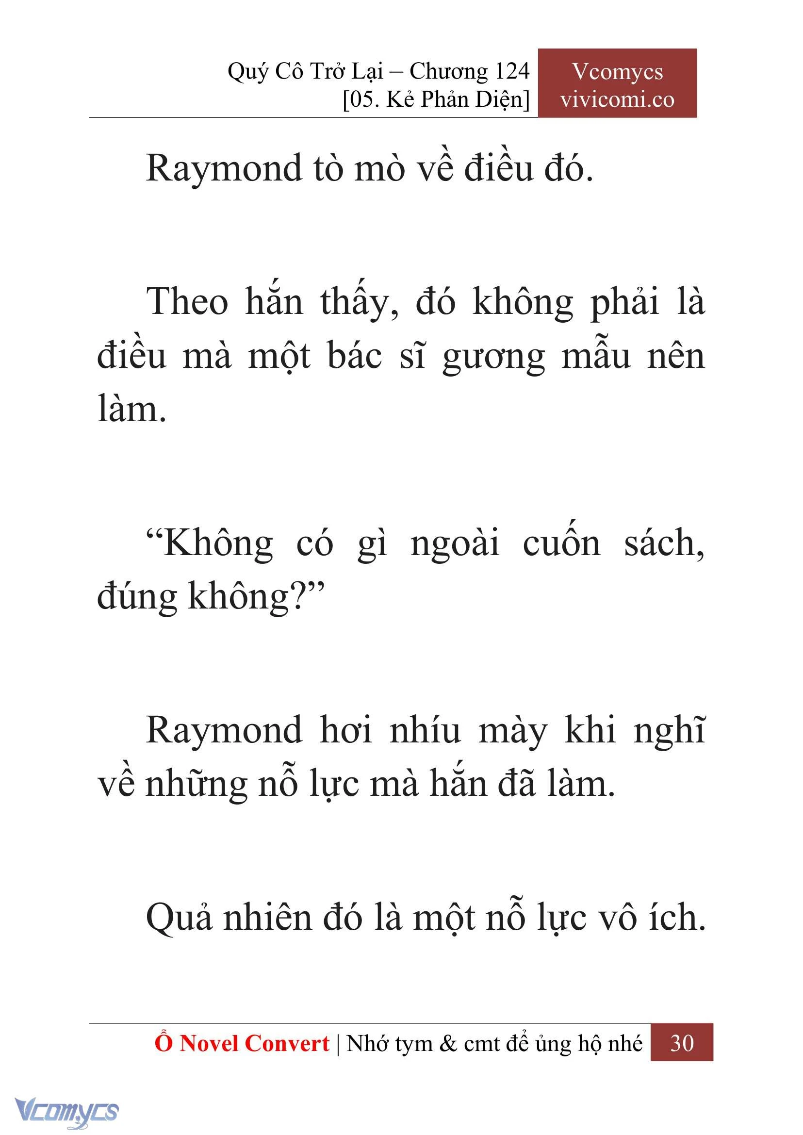 [Novel] Quý Cô Trở Lại Chapter  124 - 32