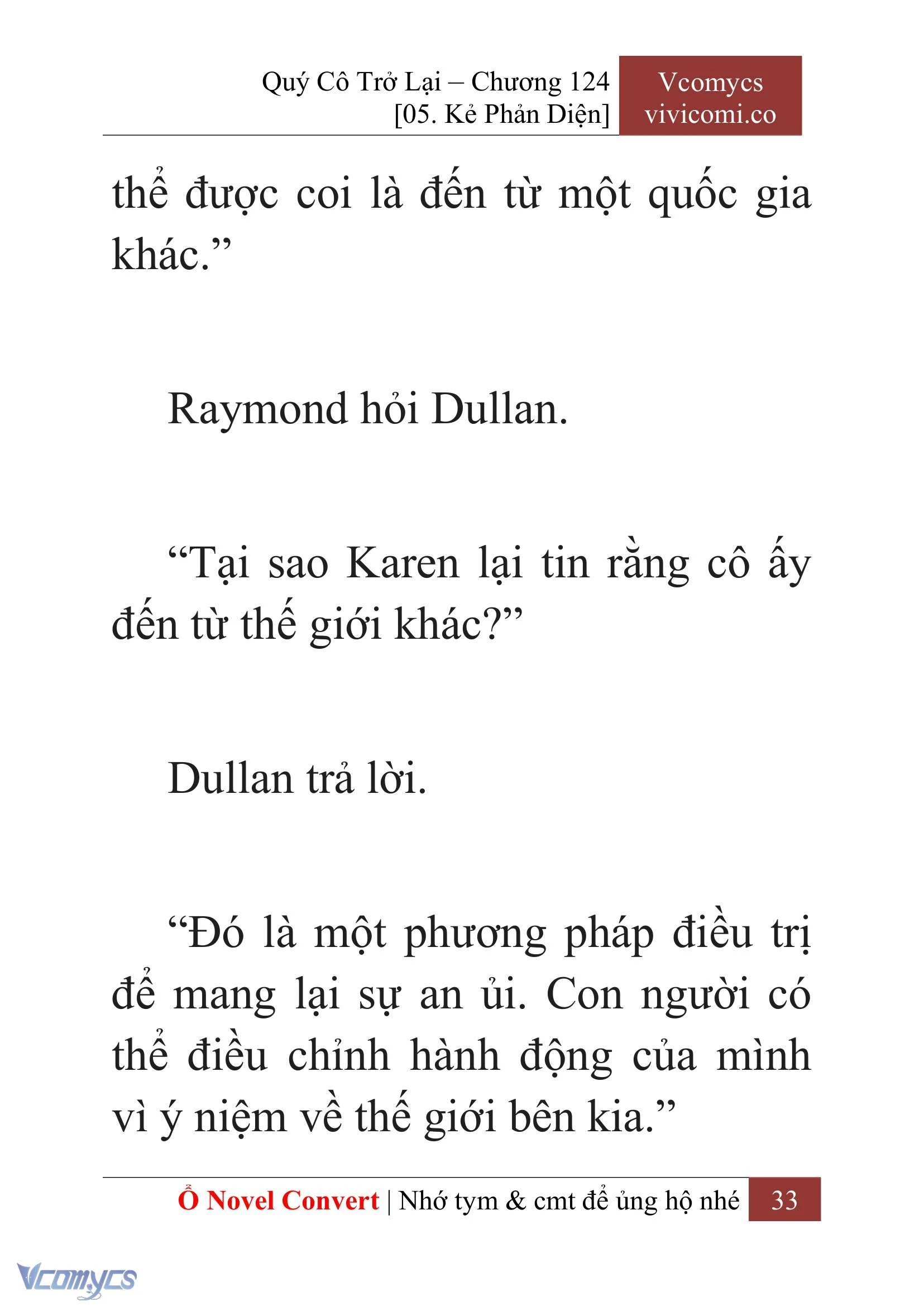 [Novel] Quý Cô Trở Lại Chapter  124 - 35