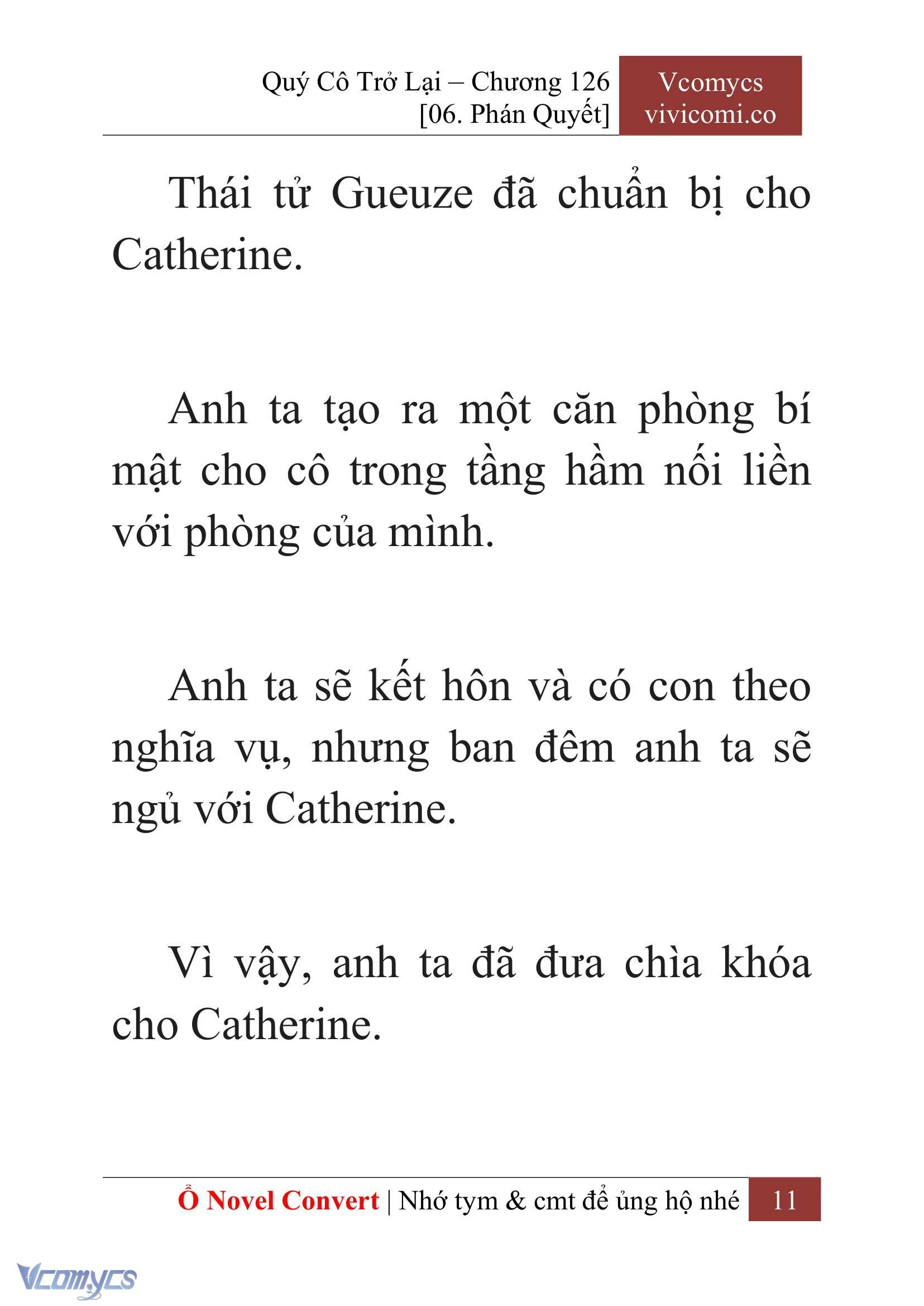 [Novel] Quý Cô Trở Lại Chapter  126 - 13