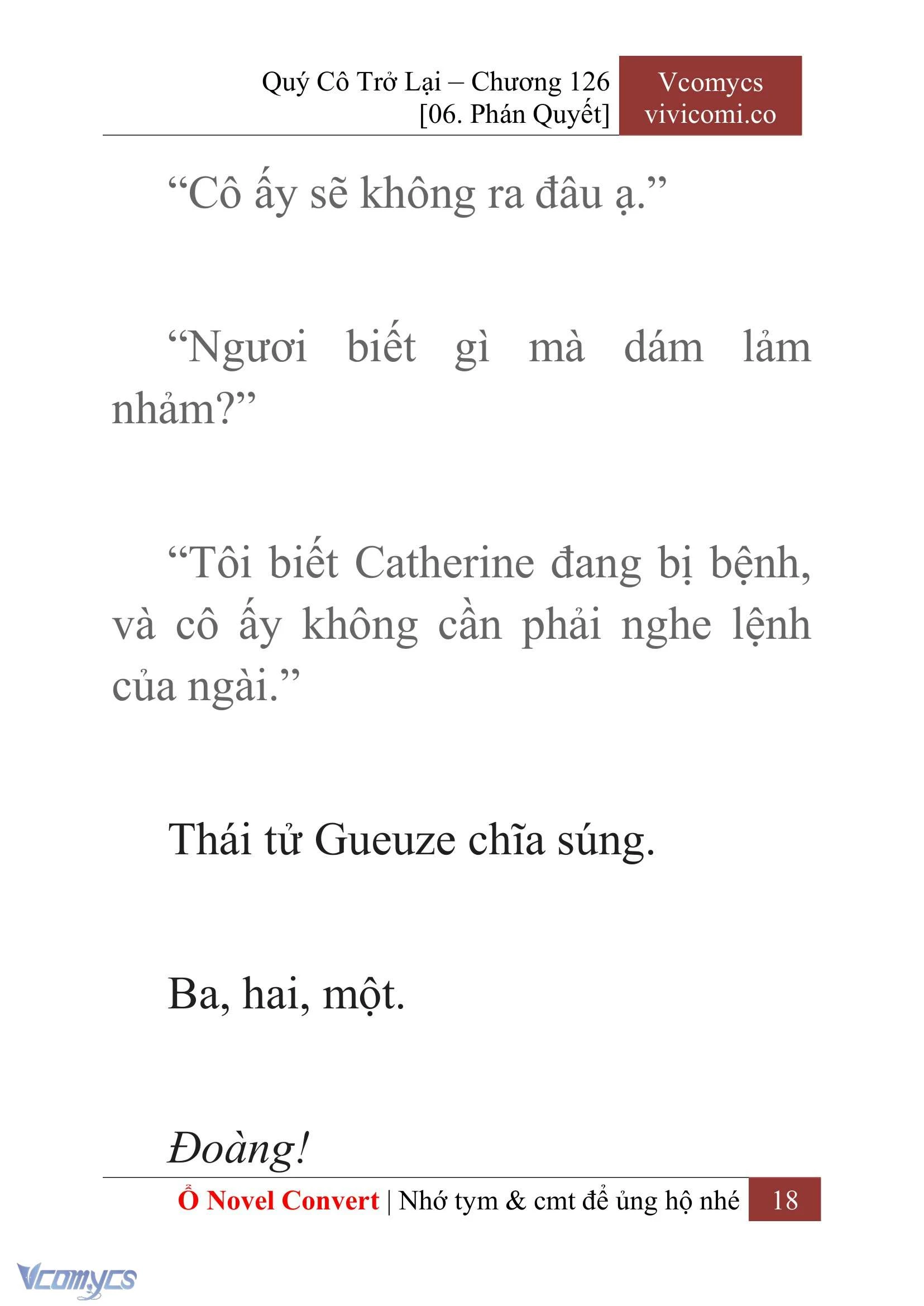 [Novel] Quý Cô Trở Lại Chapter  126 - 20