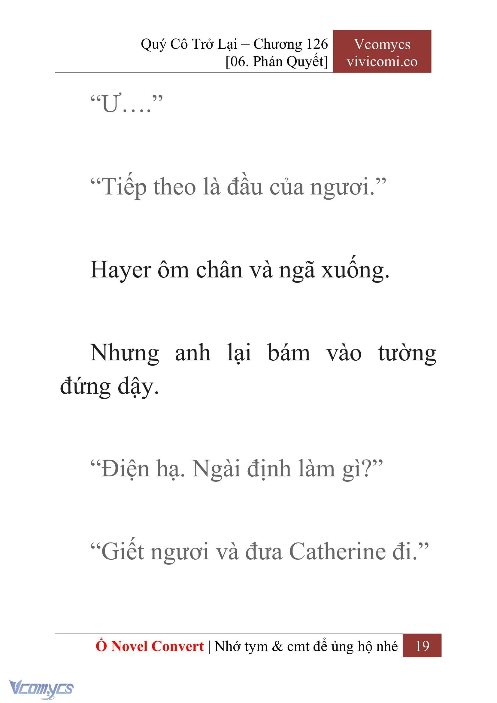 [Novel] Quý Cô Trở Lại Chapter  126 - 21