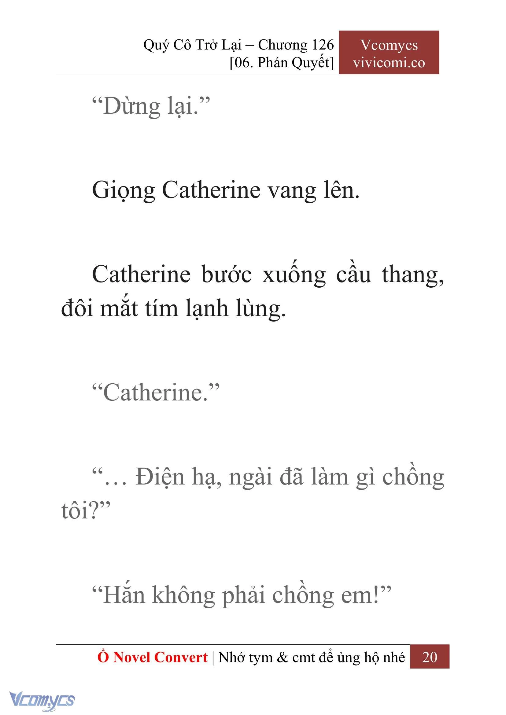 [Novel] Quý Cô Trở Lại Chapter  126 - 22