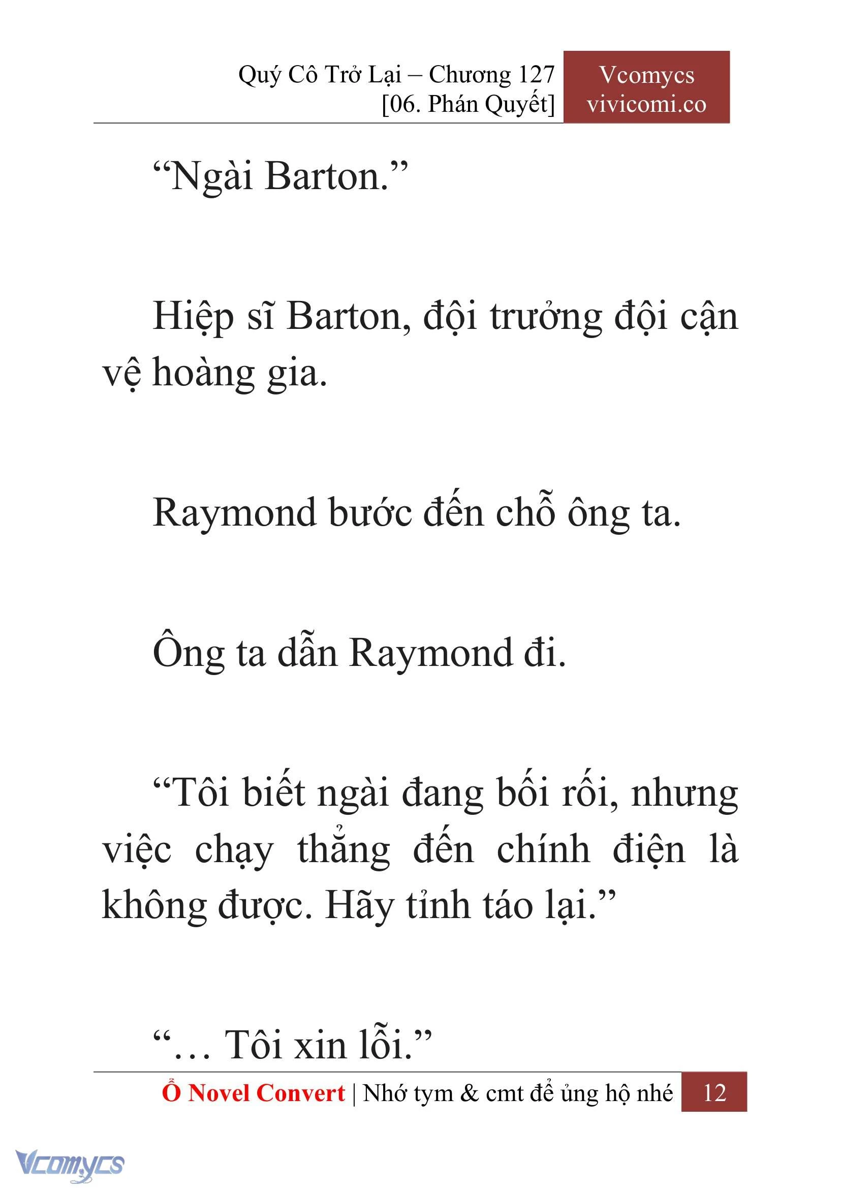 [Novel] Quý Cô Trở Lại Chapter  127 - 14