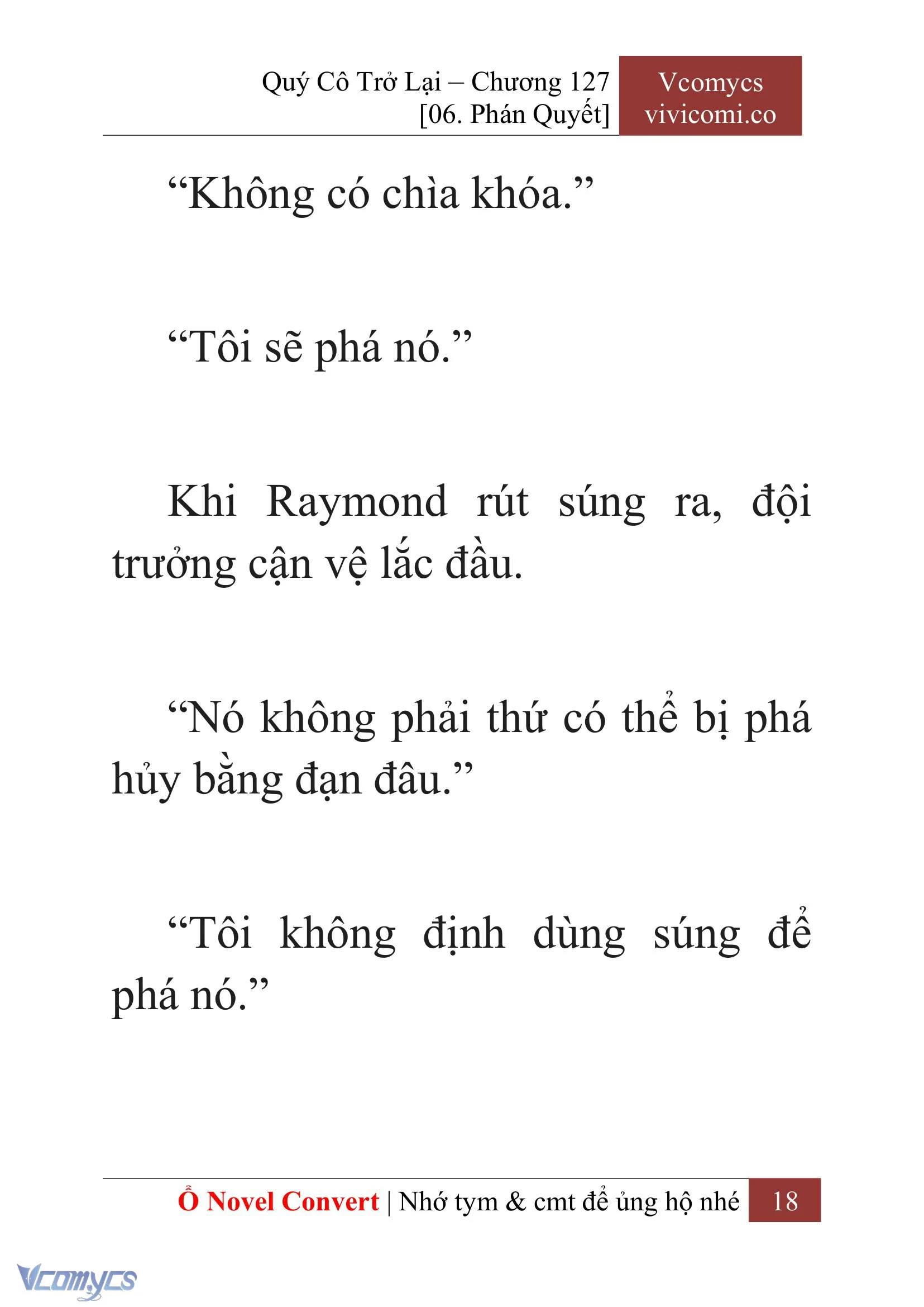 [Novel] Quý Cô Trở Lại Chapter  127 - 20