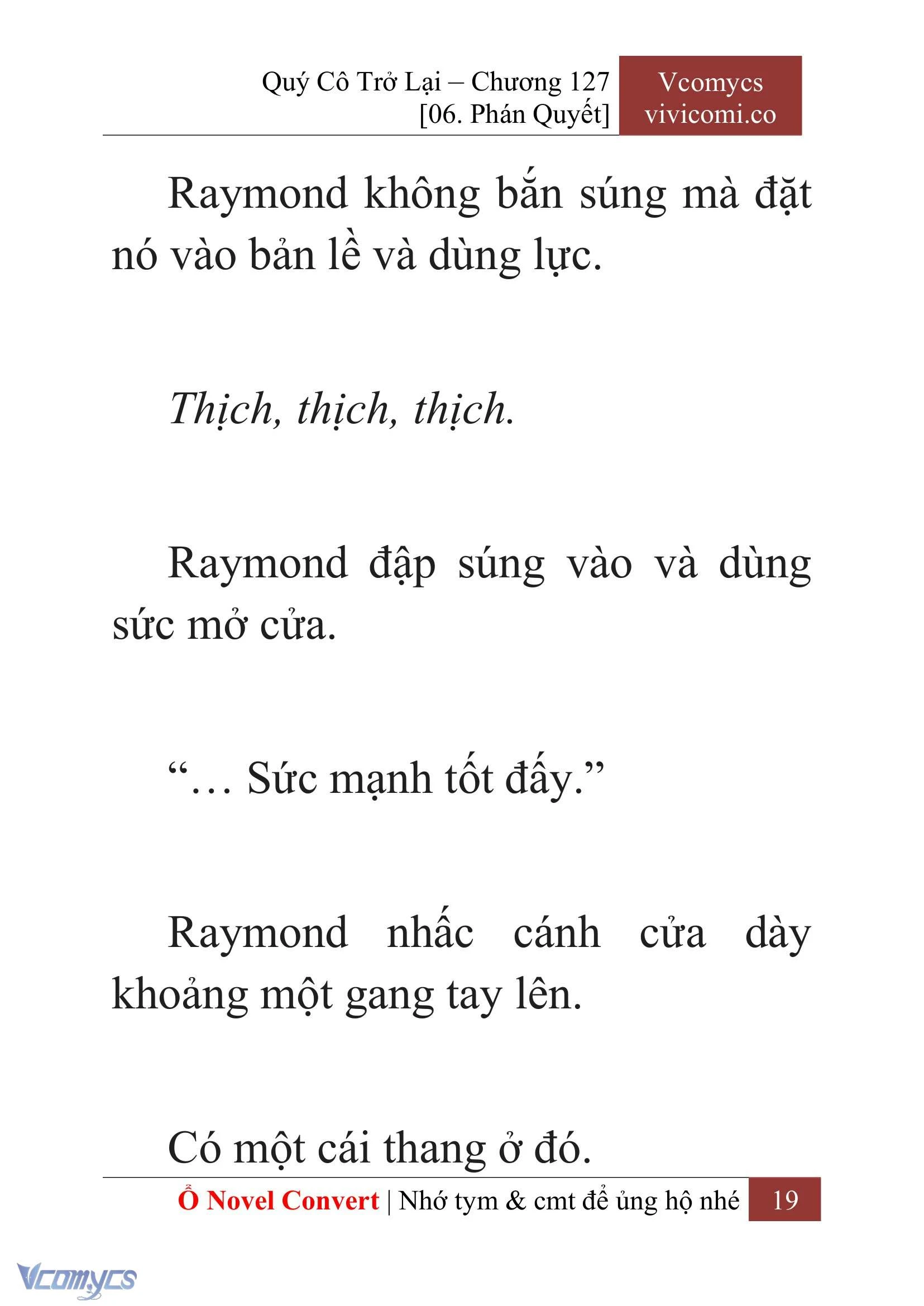 [Novel] Quý Cô Trở Lại Chapter  127 - 21