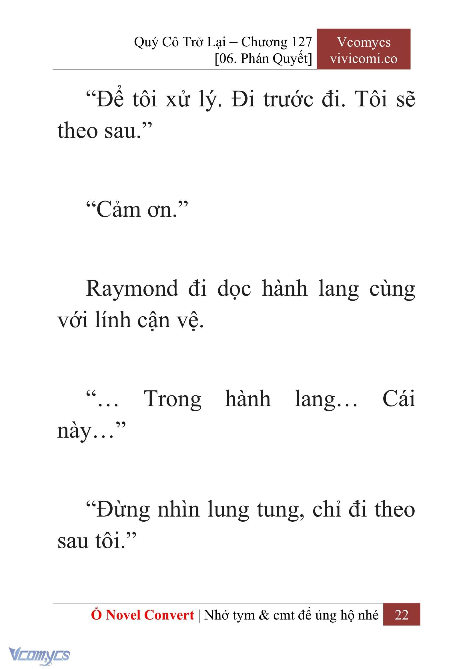 [Novel] Quý Cô Trở Lại Chapter  127 - 24