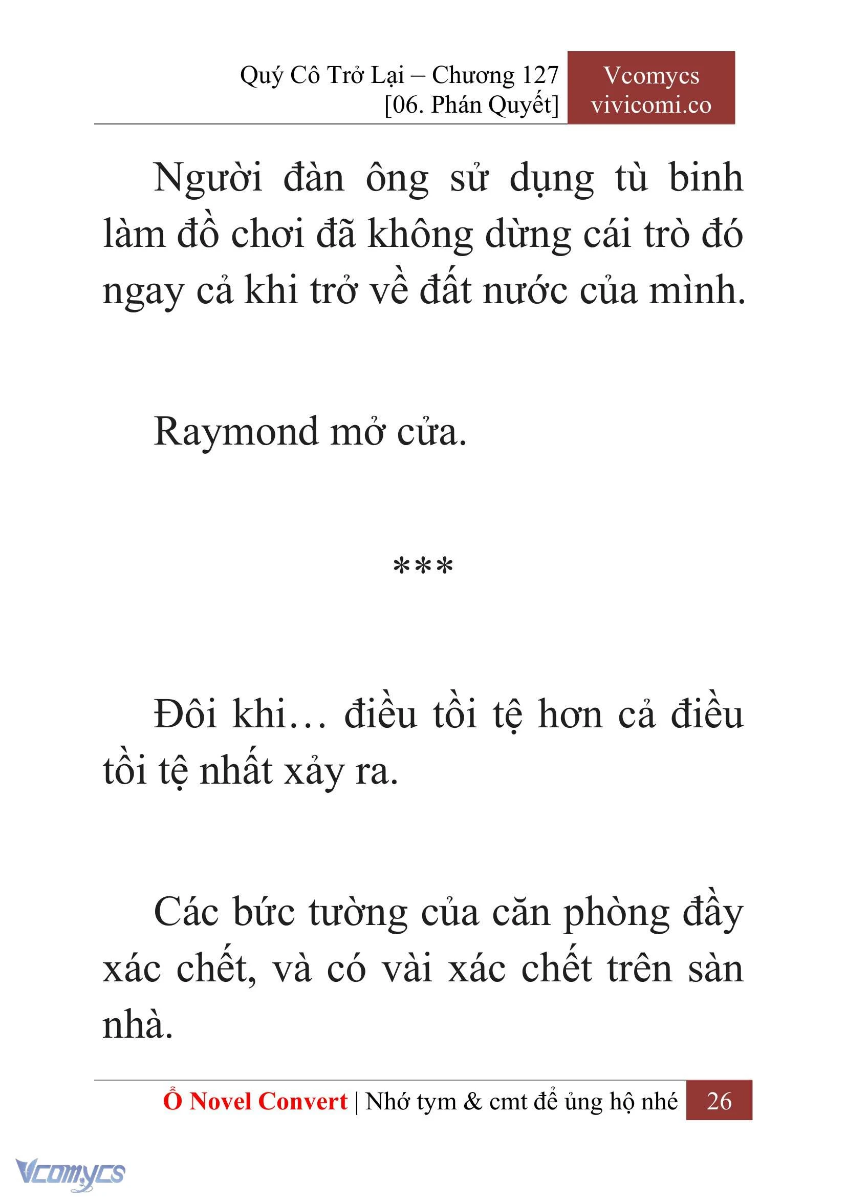 [Novel] Quý Cô Trở Lại Chapter  127 - 28