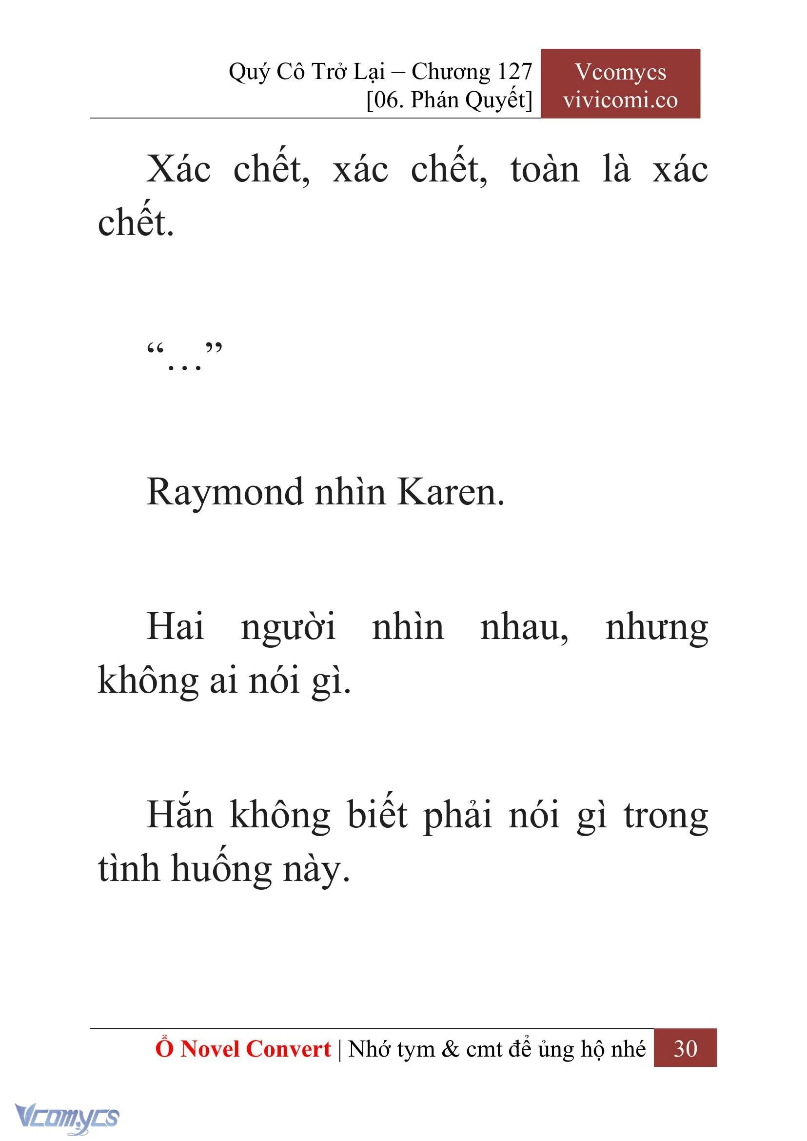 [Novel] Quý Cô Trở Lại Chapter  127 - 32