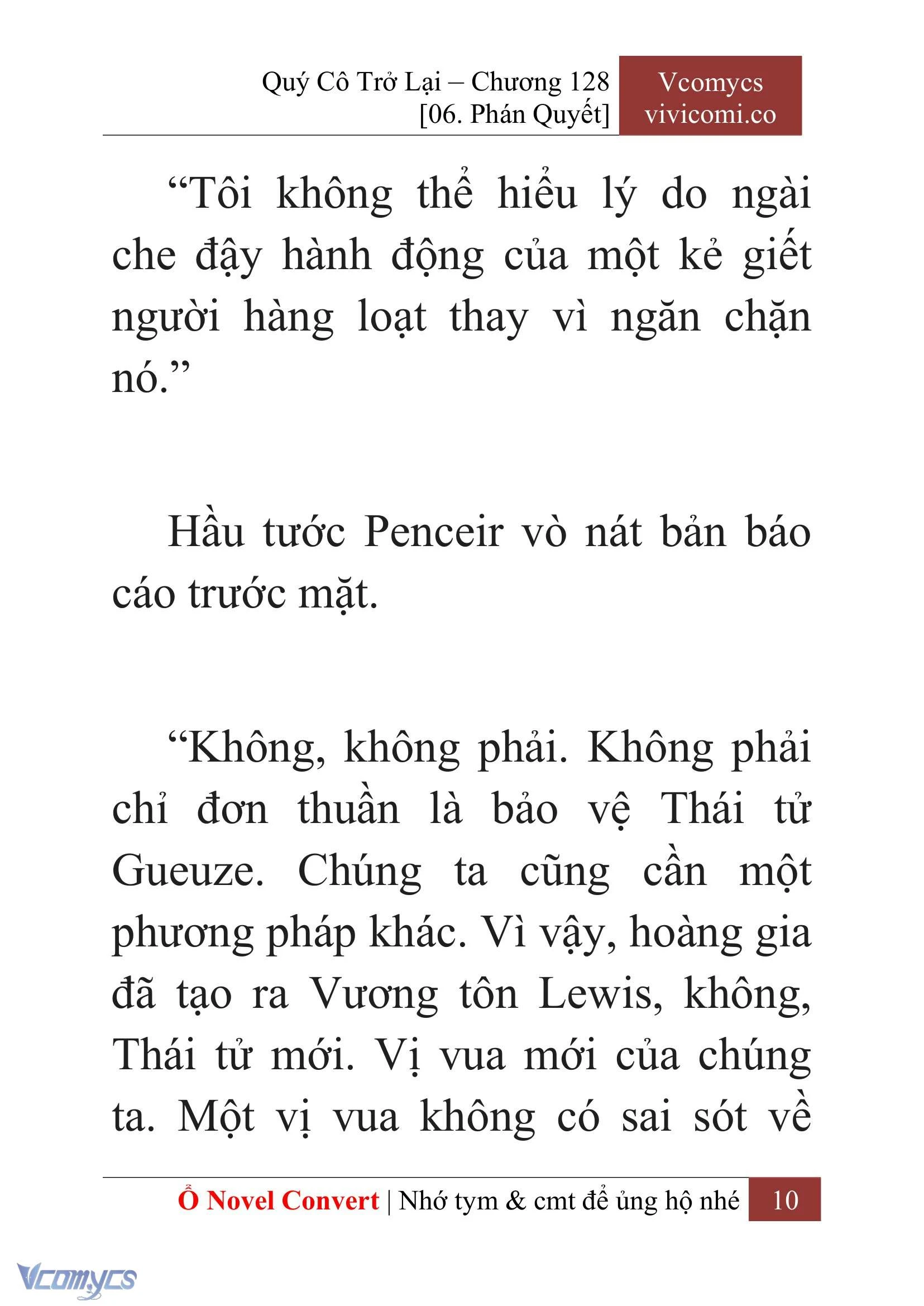 [Novel] Quý Cô Trở Lại Chapter  128 - 12
