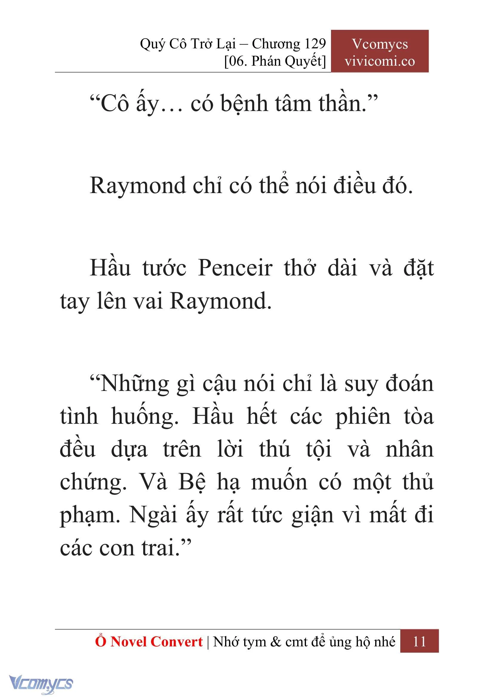 [Novel] Quý Cô Trở Lại Chapter  129 - 13
